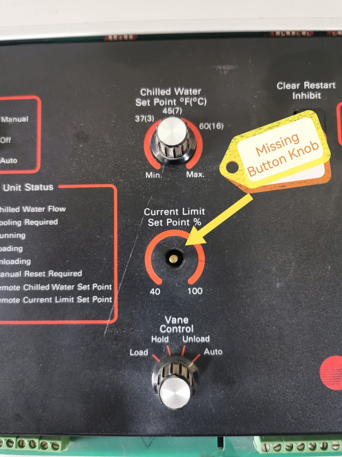 Trane X13650396-04 TRANE X13650396-04 Rev. A Chiller Purge Control Panel Module 10