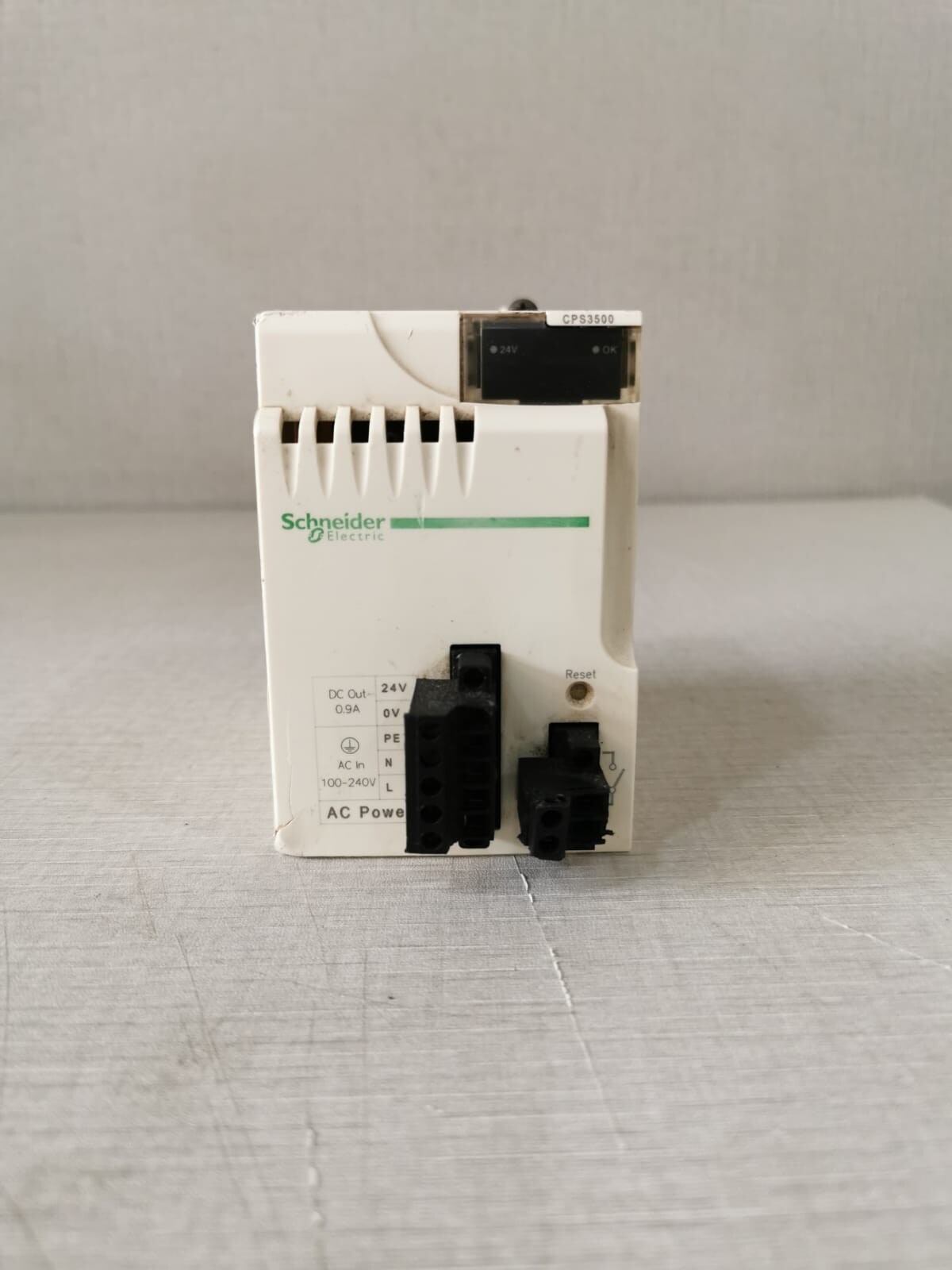 Schneider Electric BMXCPS3500 HIGH POWER AC POWER SUPPLY