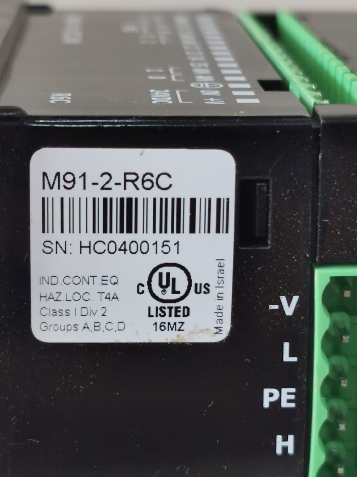 ELSTEEL M91-2-R6C ELSTEEL R6C/M91-2-R6C Type: MVCU Input-Output Relay 6