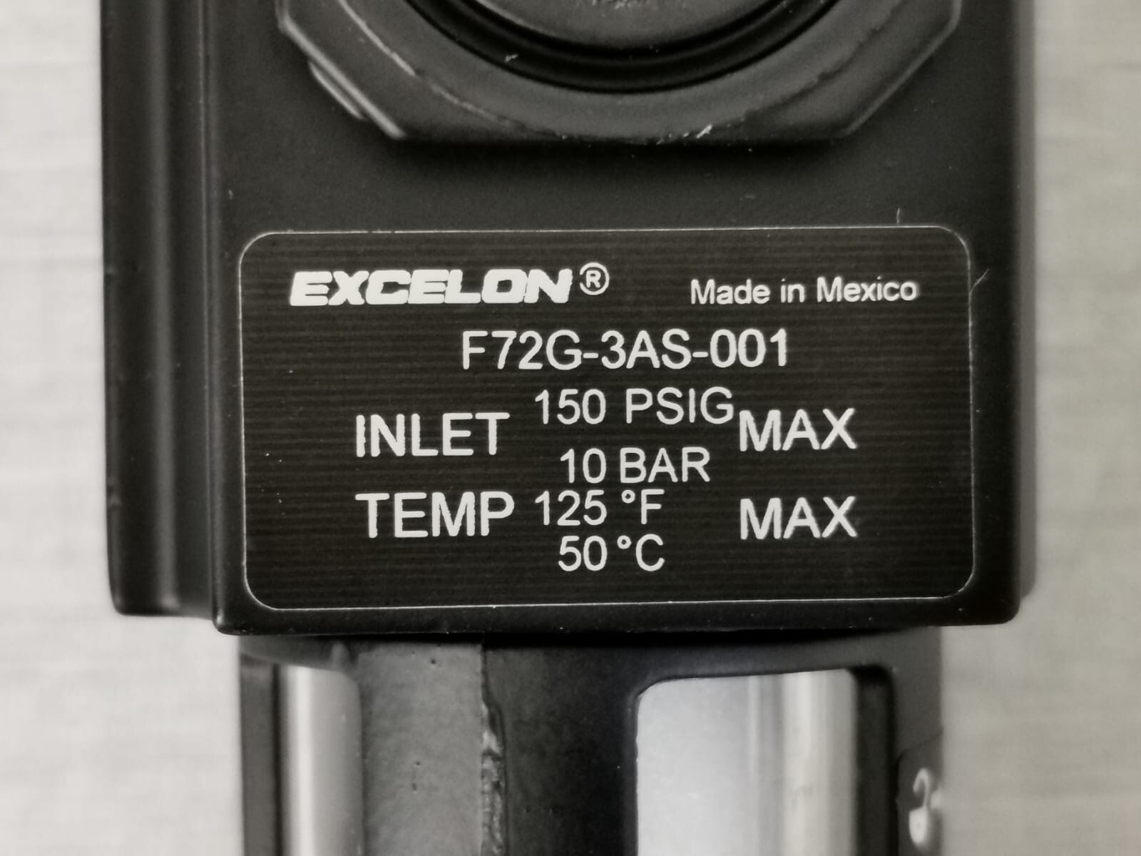 Norgren F72G-3AS-001 NORGREN F72G-3AS-001 Excelon General Purpose Filter 5