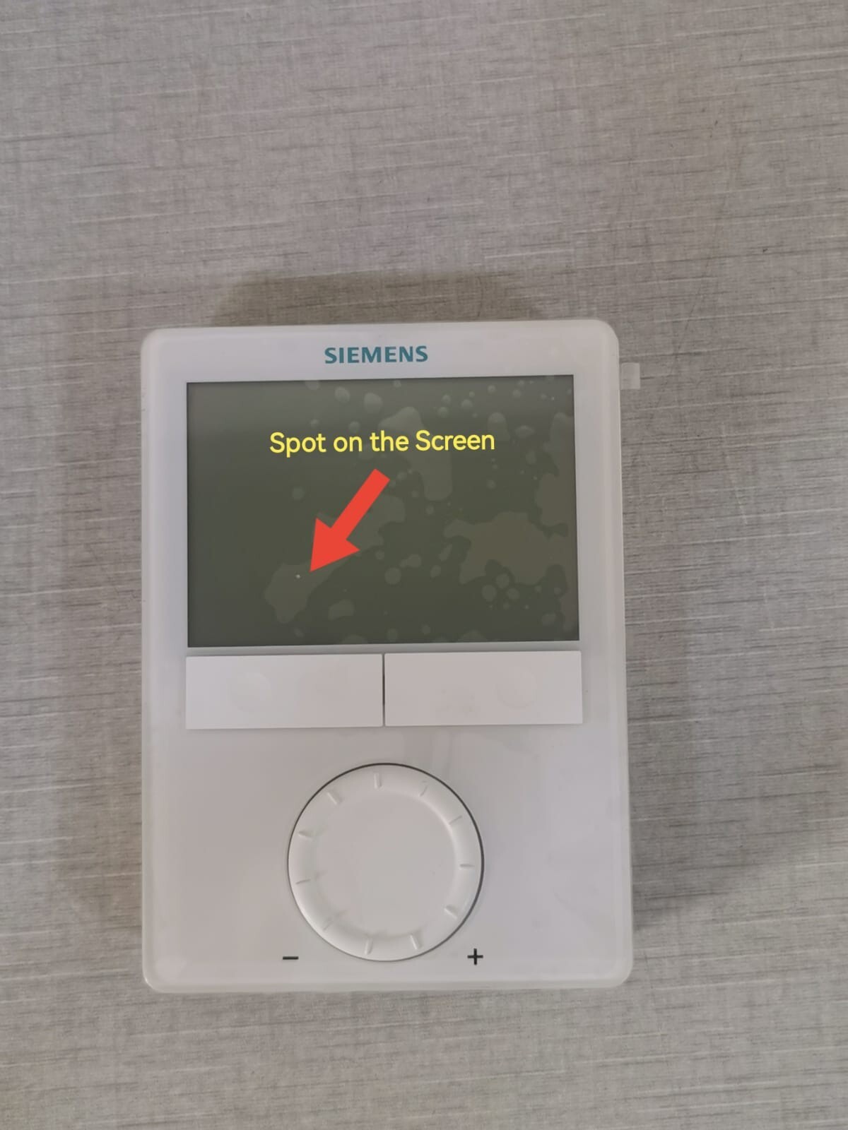 Siemens RDG100KN Siemens RDG100KN Room Thermostat -Without Back Cover 3