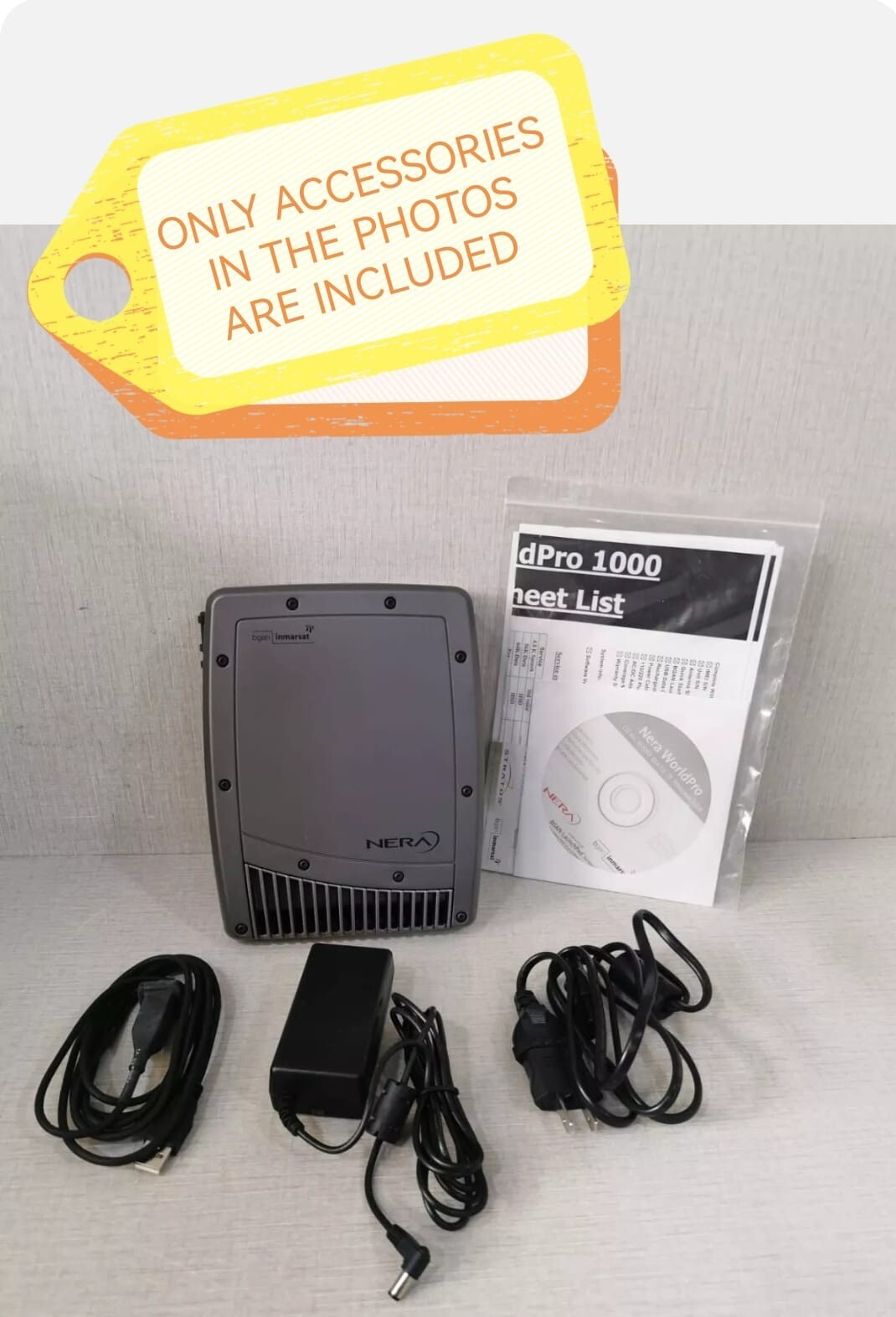 NERA WORLDPRO1000 NERA WorldPro 1000 Antenna Unit 3