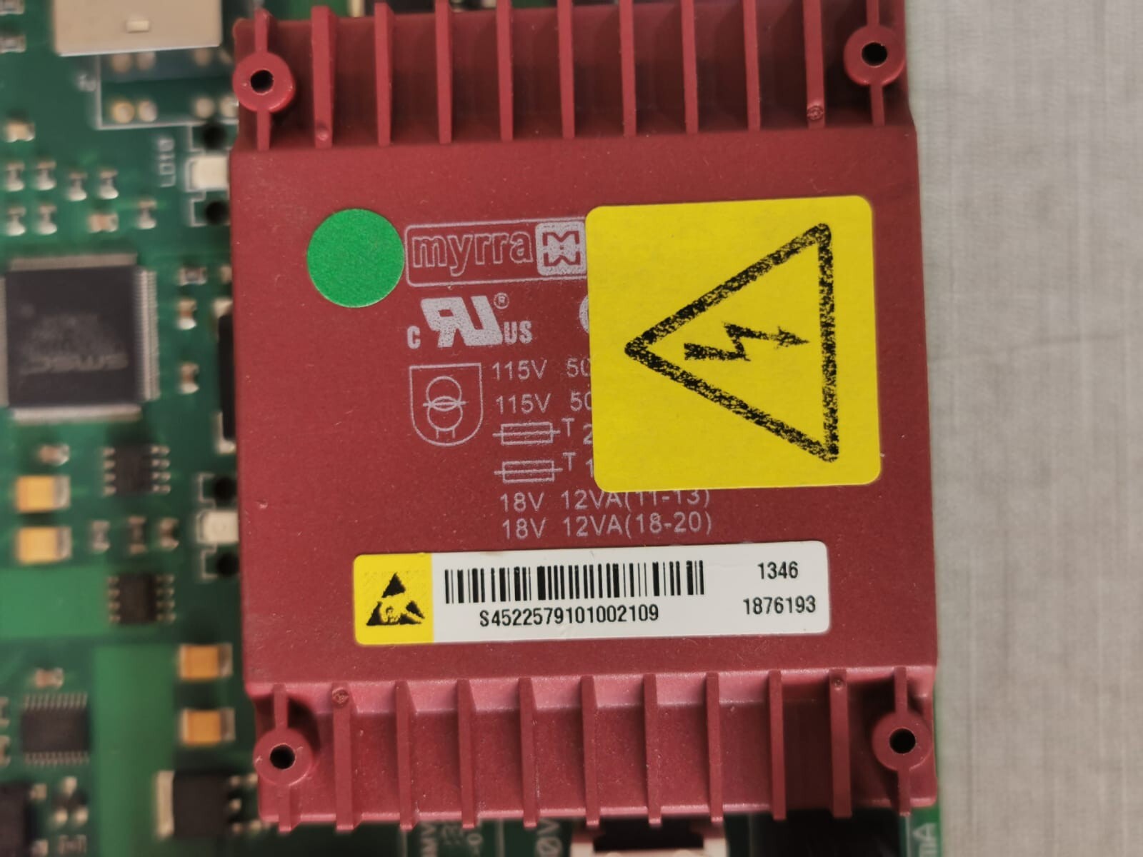 Schneider Electric S3522579101, S4522579101 Schneider Electric S3522579101, S4522579101 Main PCB Mother Board 6