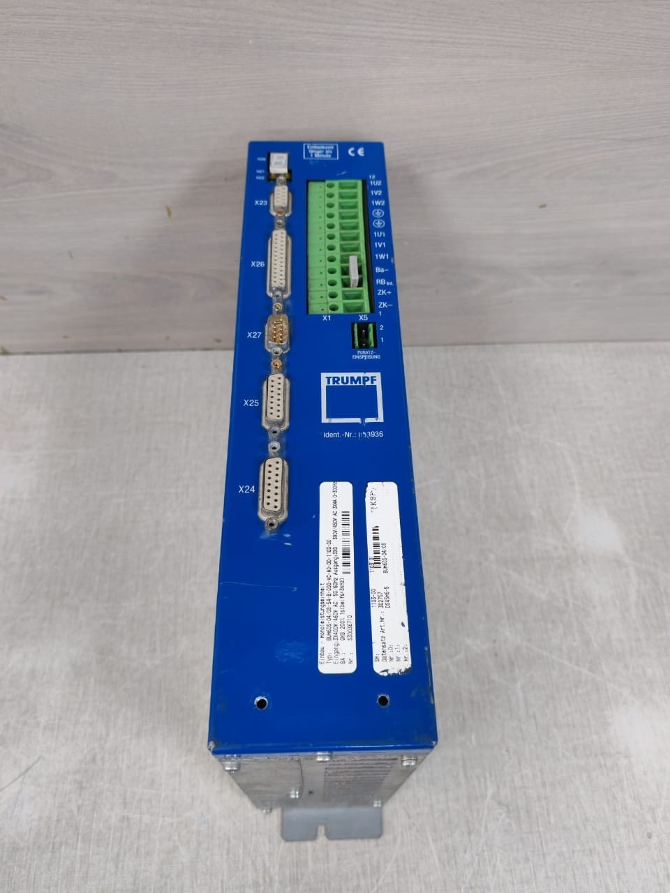 TRUMPF BUM60S-04/08-54-B TRUMPF BUM60S-04/08-54-B DRIVE 6