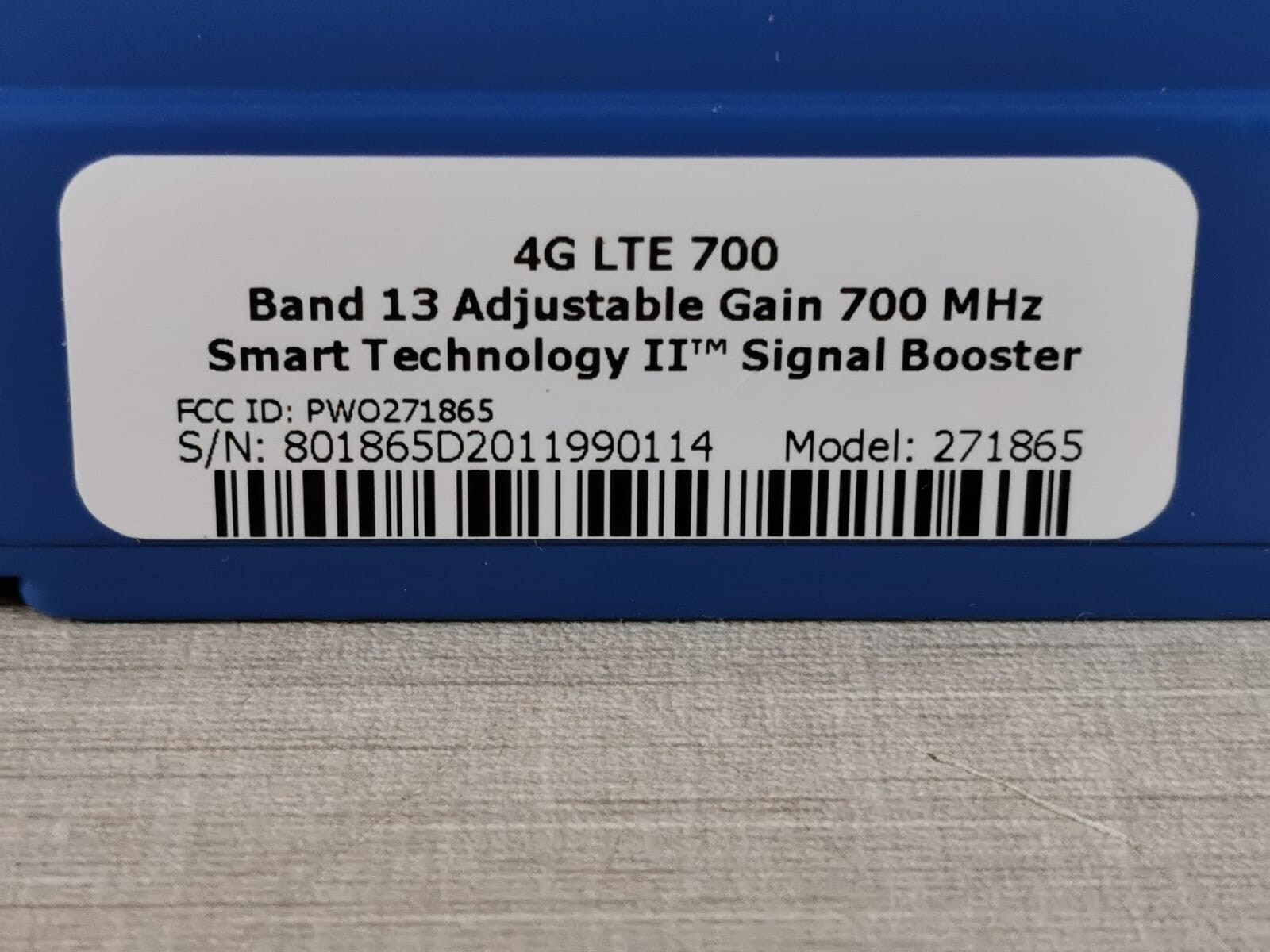 Wilson Electronics LTE-700 Wilson Electronics 271865 4G LTE 700 Adjustable Gain Signal Booster - Inc. Accs 2