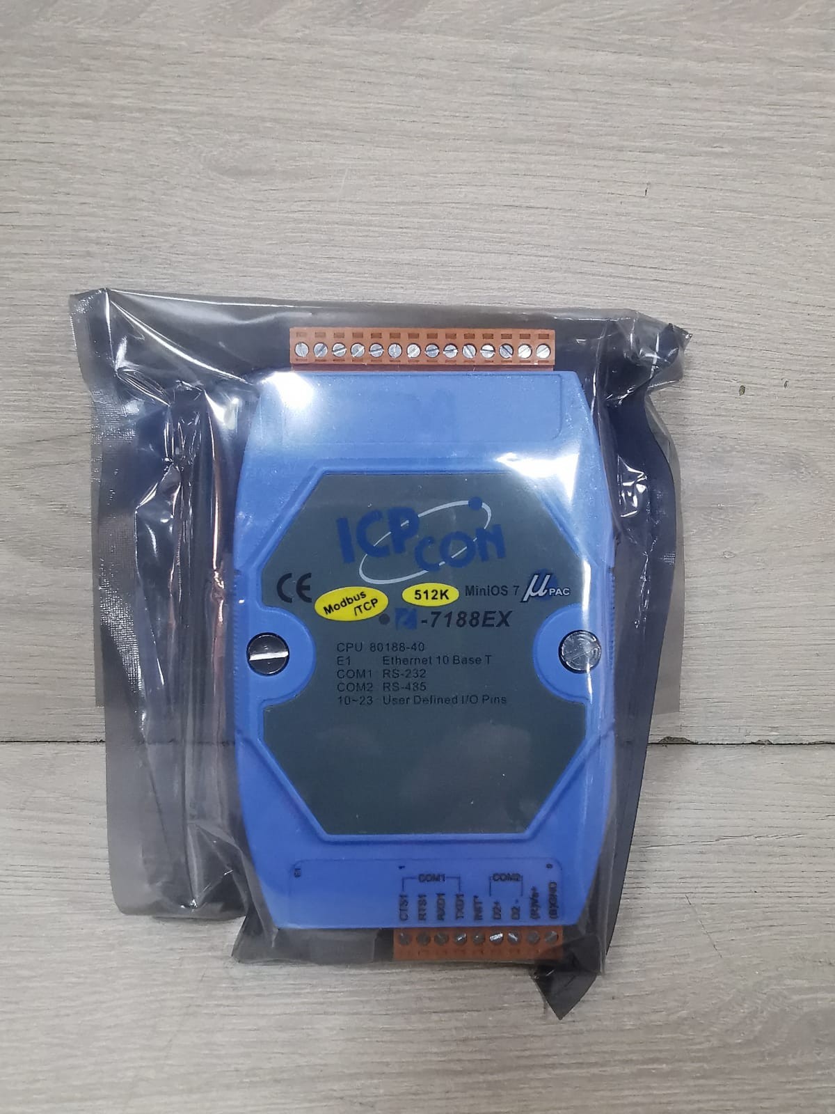 ICP CON MINIOS-7 ICP CON I-7188EX-MTCP CR MiniOS 7 ETHERNET 10 BASE T 2