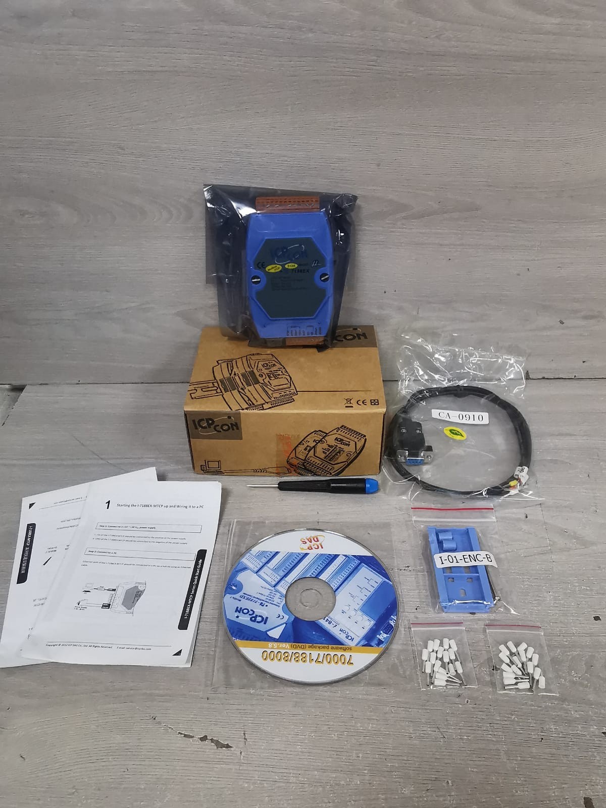 ICP CON I-7188EX-MTCP CR MiniOS 7 ETHERNET 10 BASE T