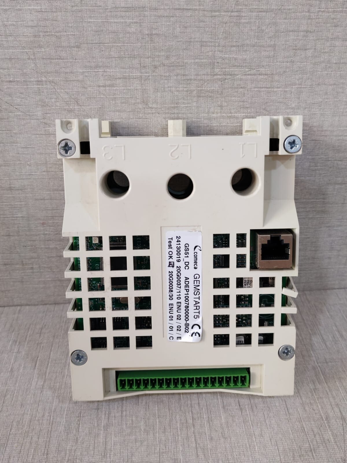 COMECA GS51-DC COMECA GEMSTART 5 Motor Protection Relay GS51-DC ADEP100780000-B02 3