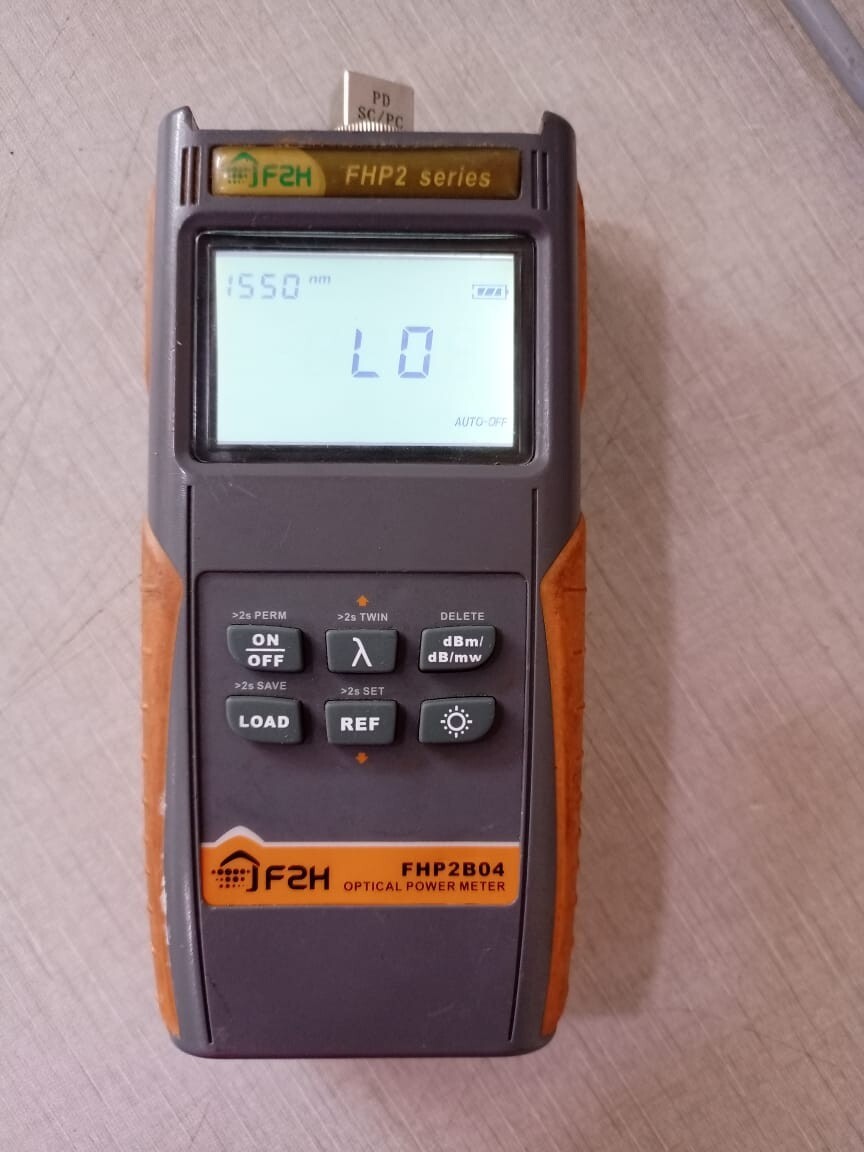 F2H FHP2B04 FHP2B04 / FHP2 / F2H SERIES OPTICAL POWER METER 3