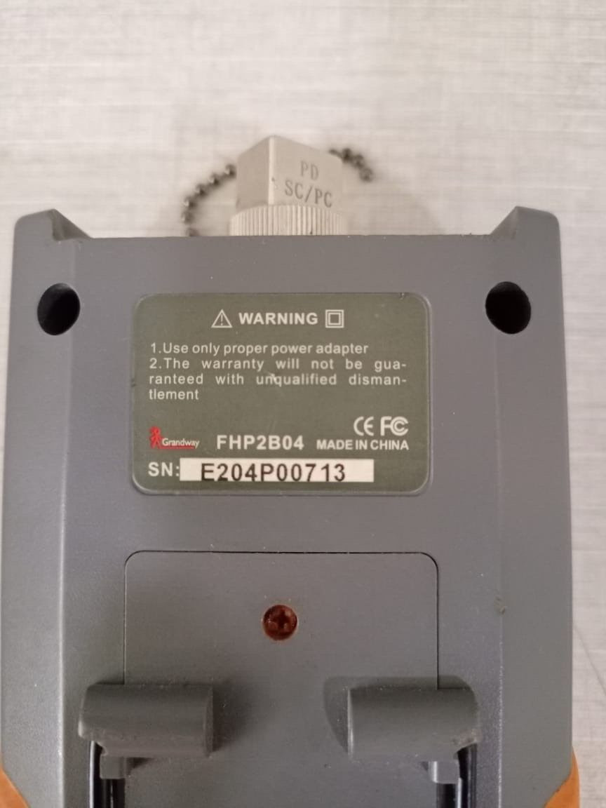 F2H FHP2B04 FHP2B04 / FHP2 / F2H SERIES OPTICAL POWER METER 10