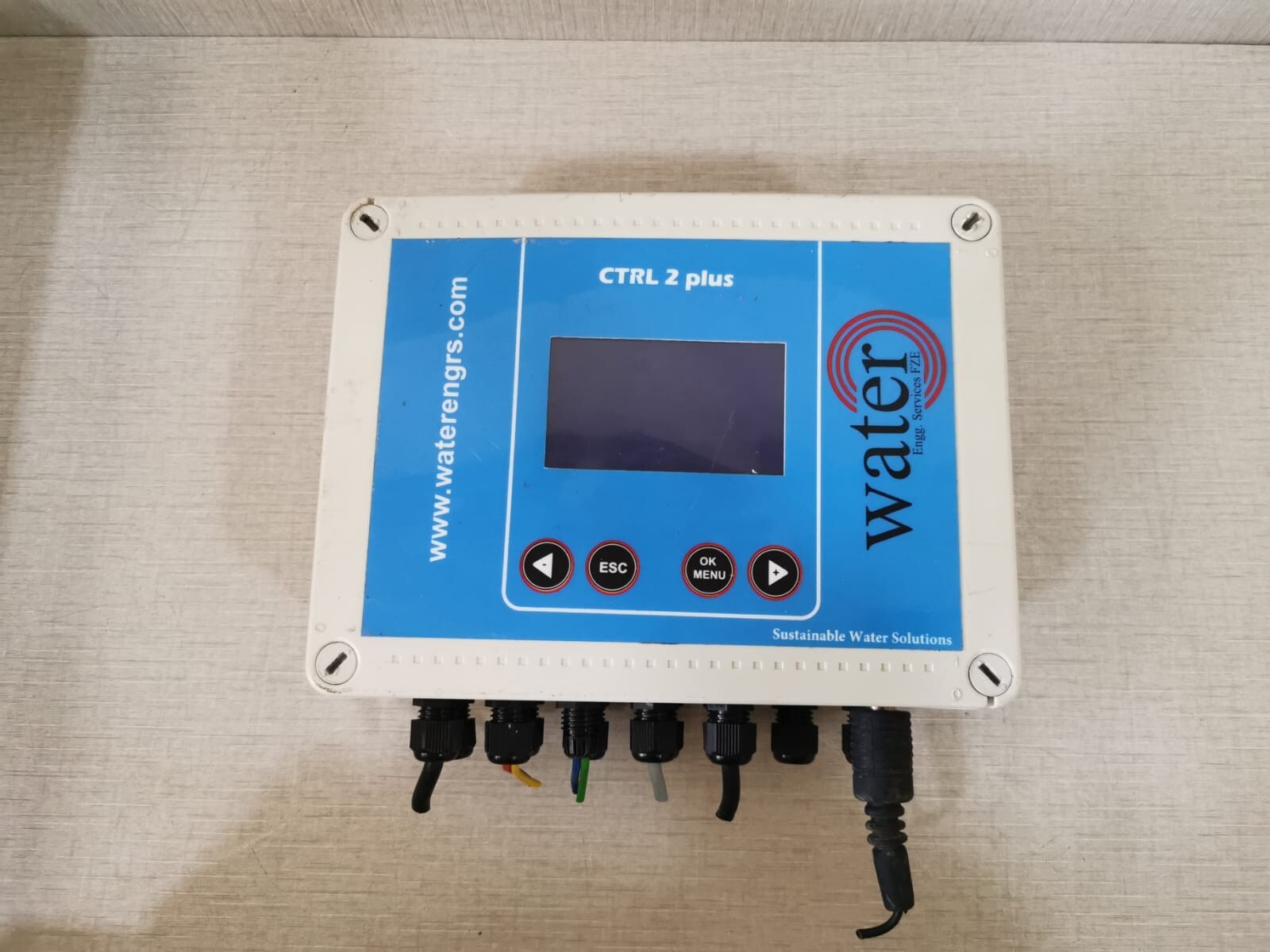 FWT CTRL 2 plus FWT CTRL2 B ph-cl Range 0-14 ph/0-200 cl ppm - WITH DAMAGED PART 3