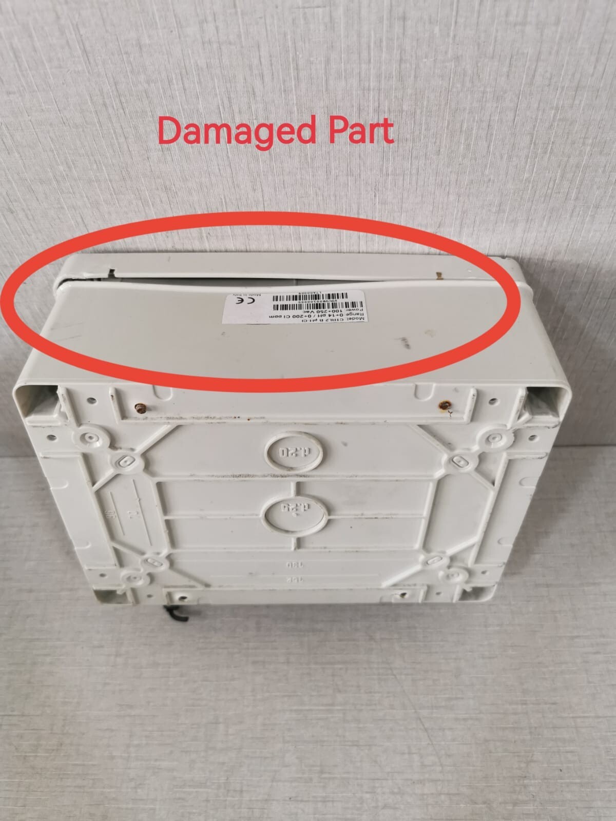 FWT CTRL 2 plus FWT CTRL2 B ph-cl Range 0-14 ph/0-200 cl ppm - WITH DAMAGED PART 6