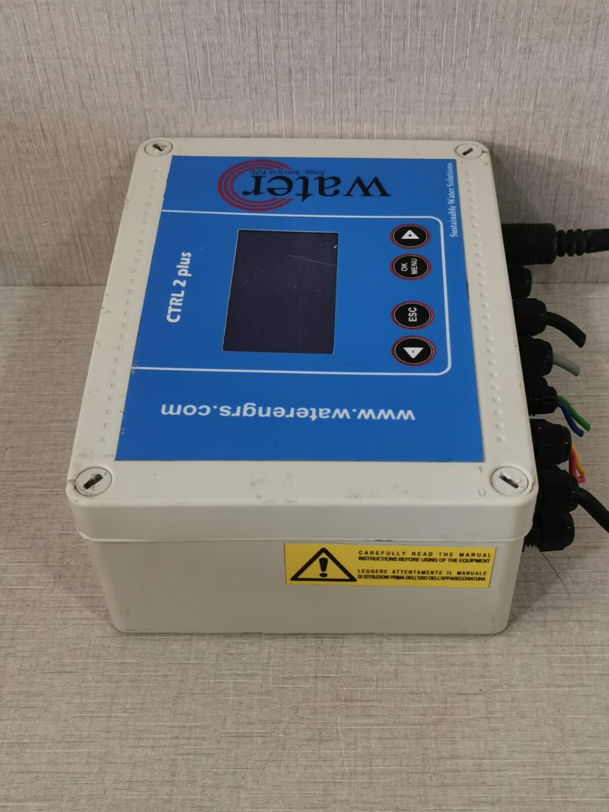 FWT CTRL 2 plus FWT CTRL2 B ph-cl Range 0-14 ph/0-200 cl ppm - WITH DAMAGED PART 9
