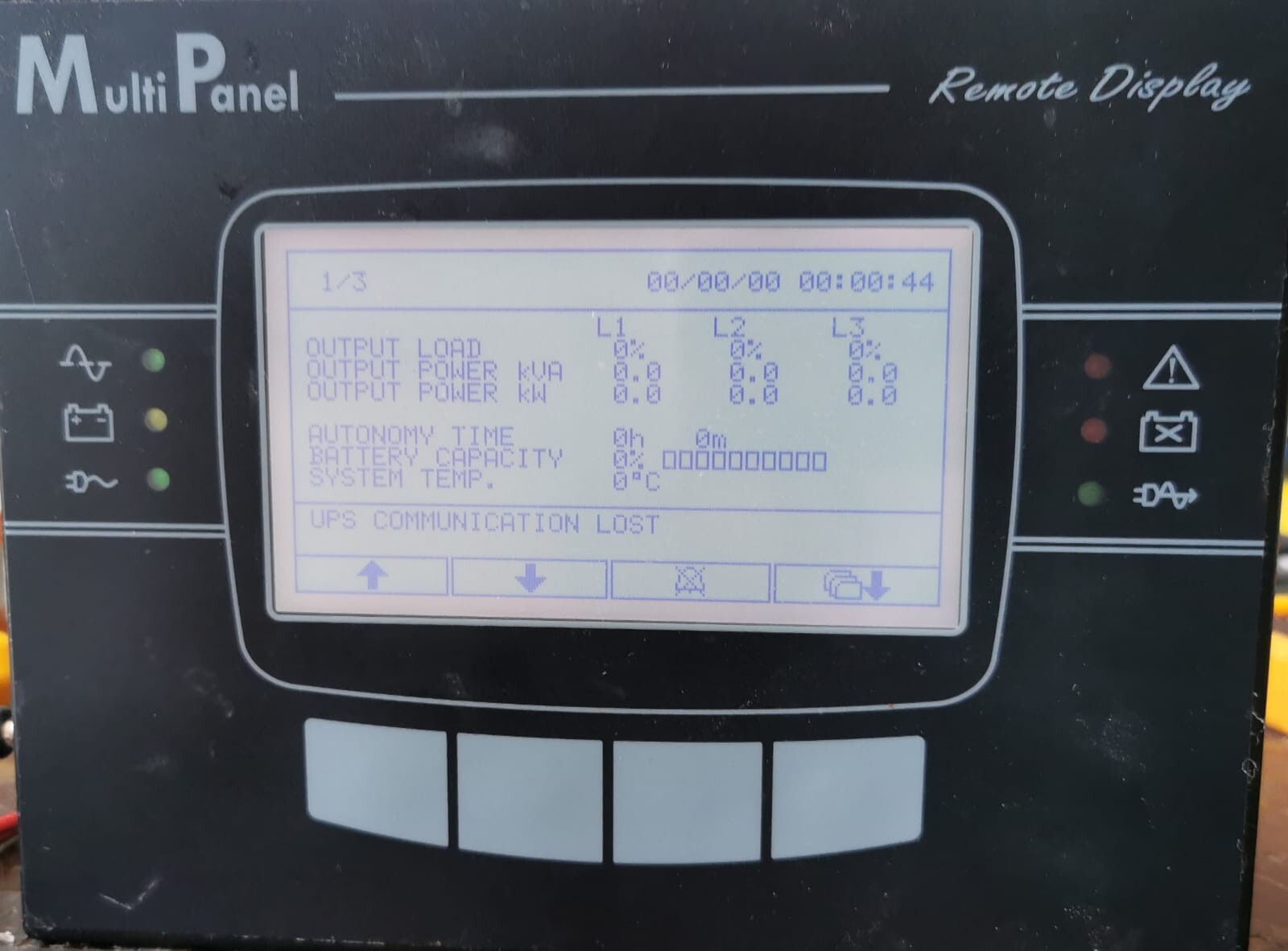 RPS YSKCMP1A RPS Multi Panel P/N: YSKCMP1A 12VDC 250mA Remote Display - / UNIT ONY 7