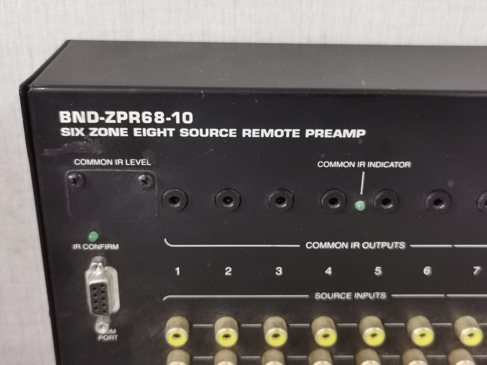 Xantech BND-ZPR68-10 XANTECH BND-ZPR68-10 SIX ZONE EIGHT SOURCE REMOTE PREAMP 2
