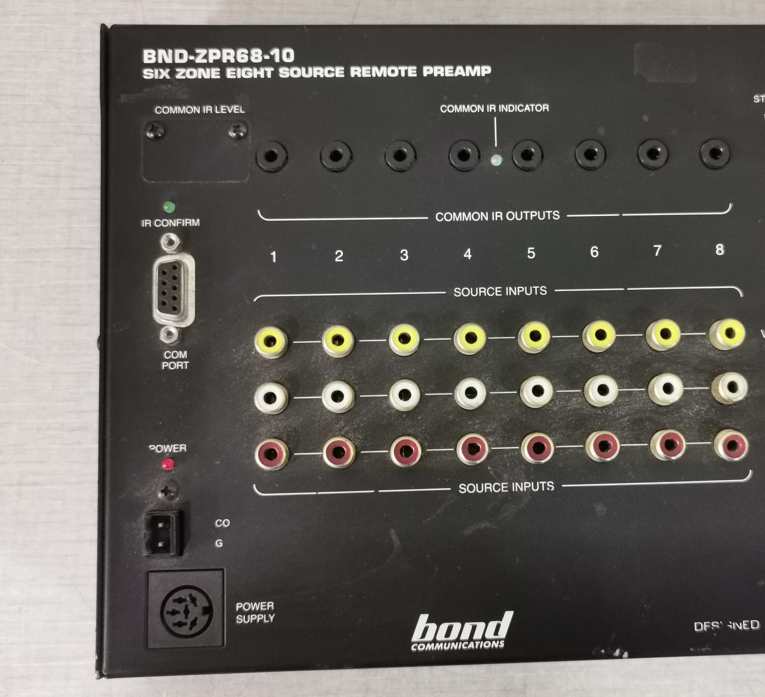 Xantech BND-ZPR68-10 XANTECH BND-ZPR68-10 SIX ZONE EIGHT SOURCE REMOTE PREAMP 3