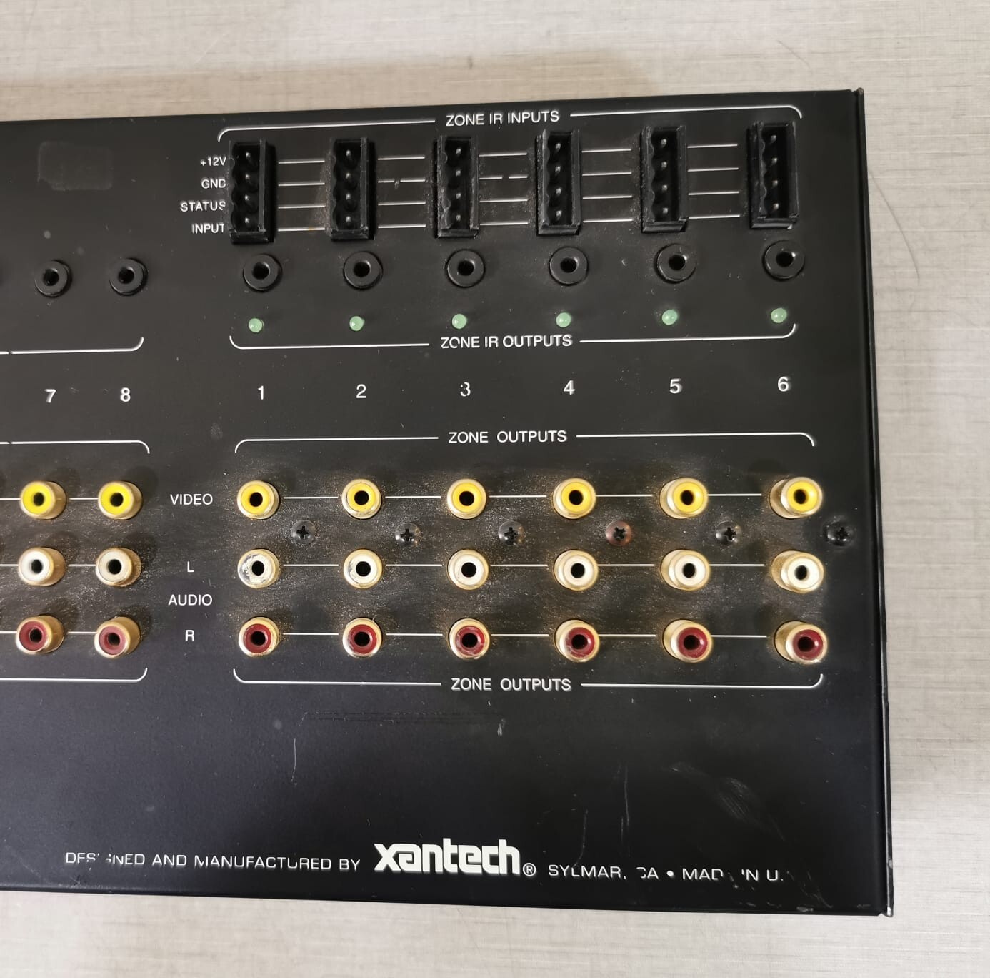 Xantech BND-ZPR68-10 XANTECH BND-ZPR68-10 SIX ZONE EIGHT SOURCE REMOTE PREAMP 4