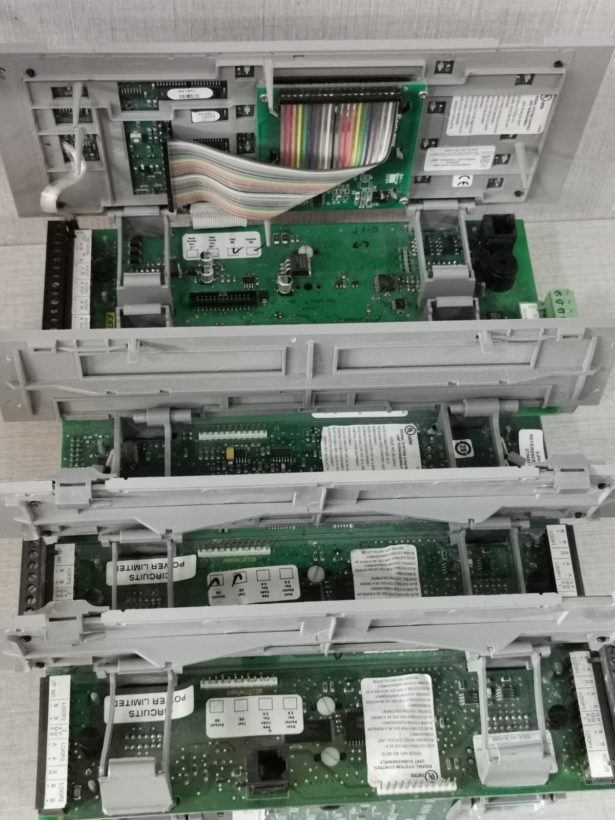 Edwards EDWARDS EDWARDS EST3 COMMERCIAL FIRE ALARM SECURITY EMERGENCY PANEL CONTROL BOARD 4