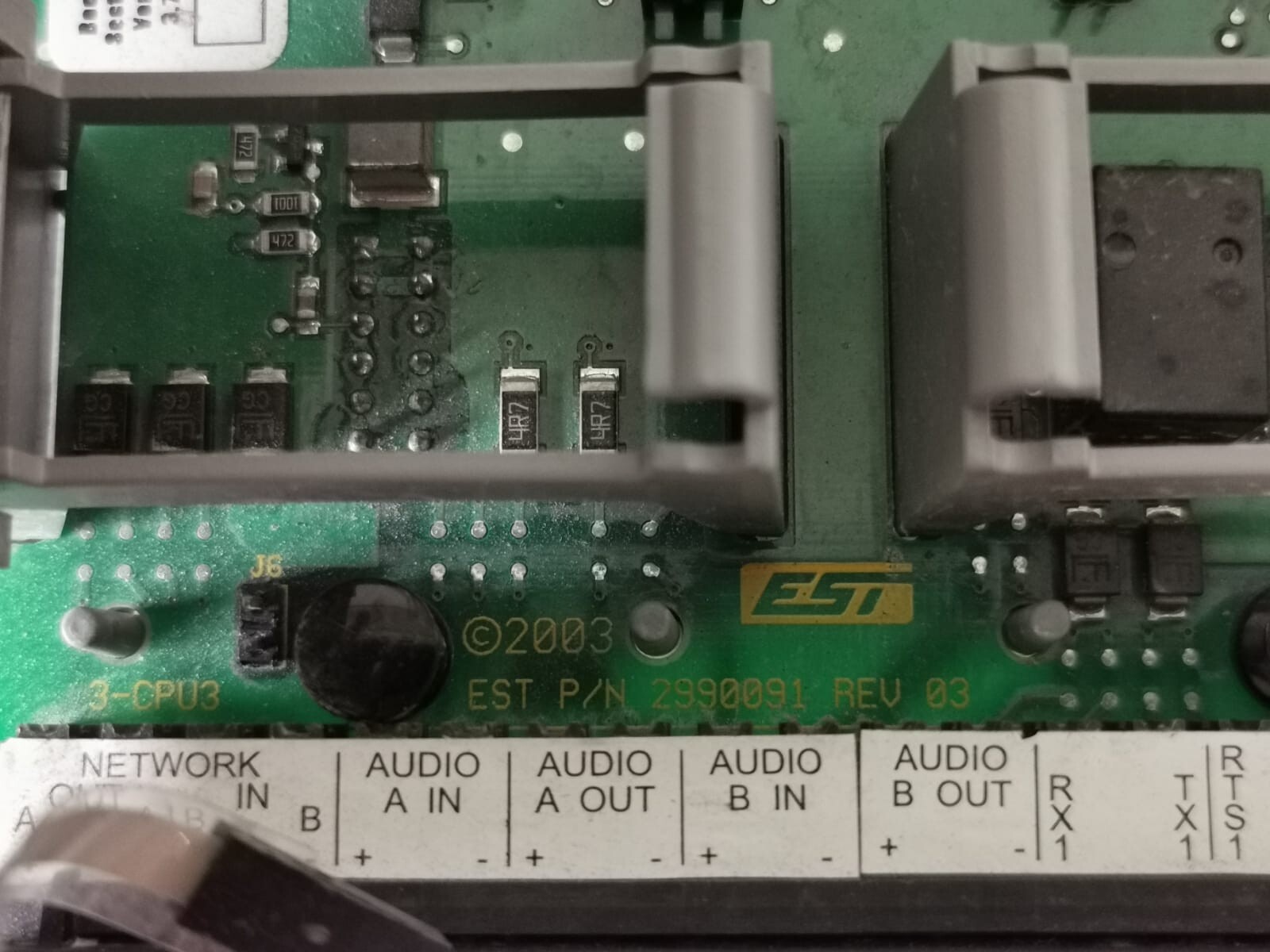 Edwards EDWARDS EDWARDS EST3 COMMERCIAL FIRE ALARM SECURITY EMERGENCY PANEL CONTROL BOARD 5