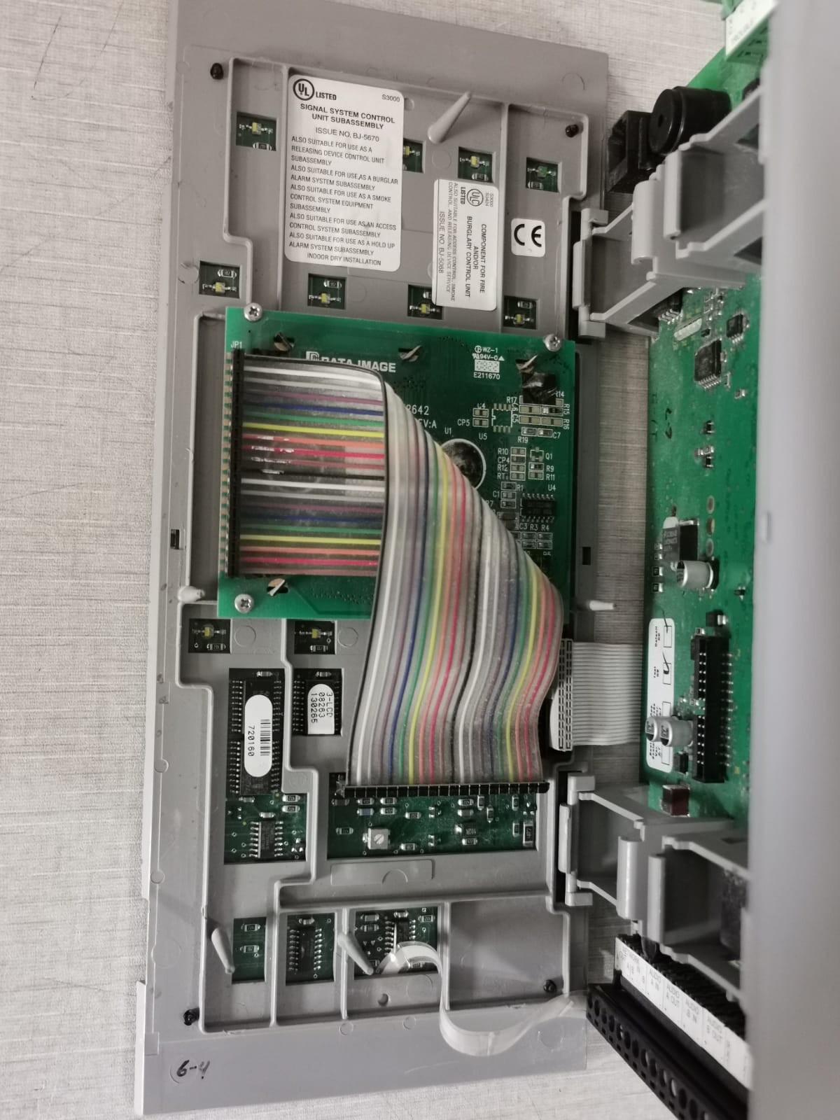Edwards EDWARDS EDWARDS EST3 COMMERCIAL FIRE ALARM SECURITY EMERGENCY PANEL CONTROL BOARD 6