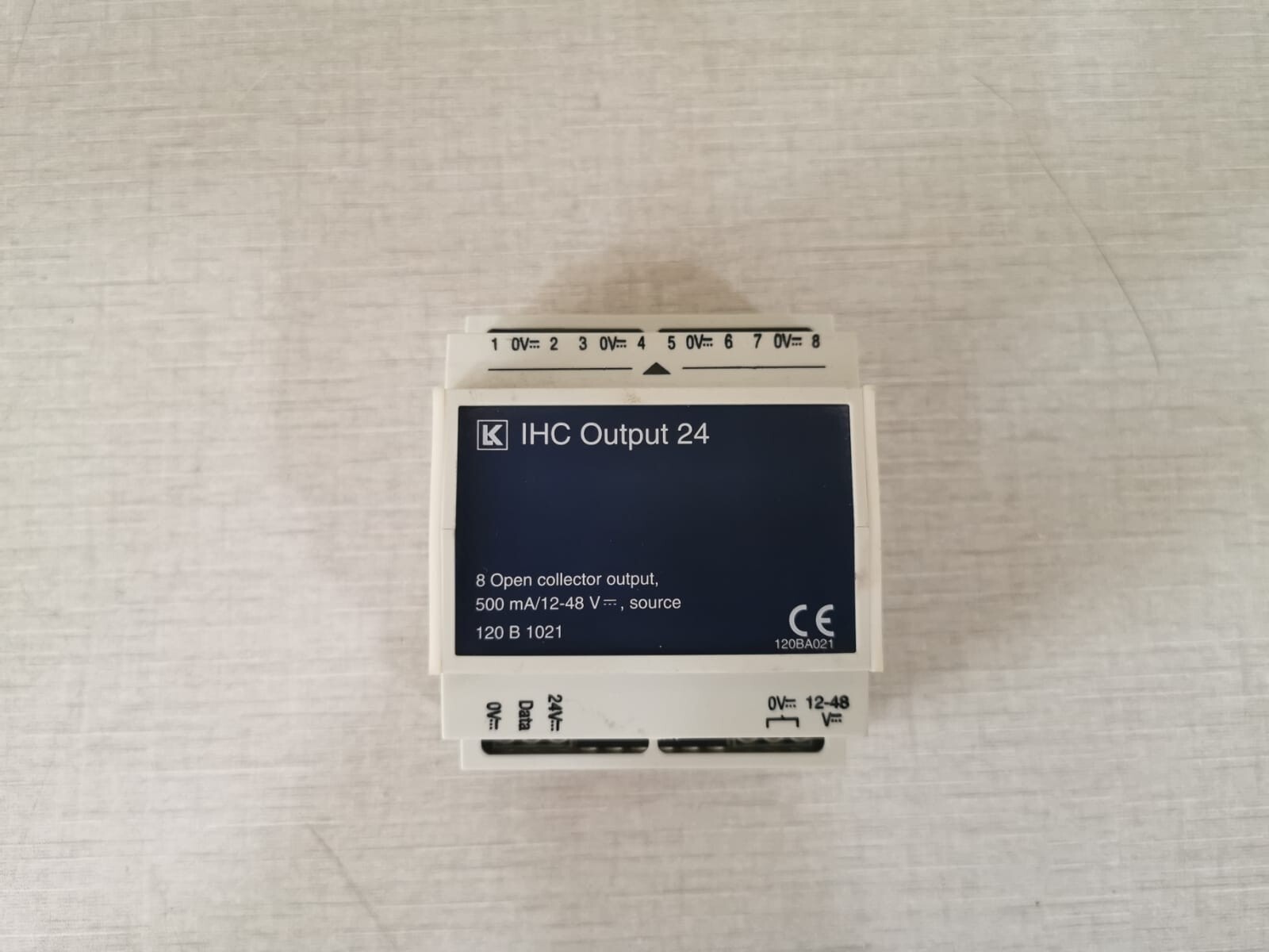 LK 120B1021, 120BA021 LK IHC Output 24 120B1021/120BA021, 8 Open Collector Output 3