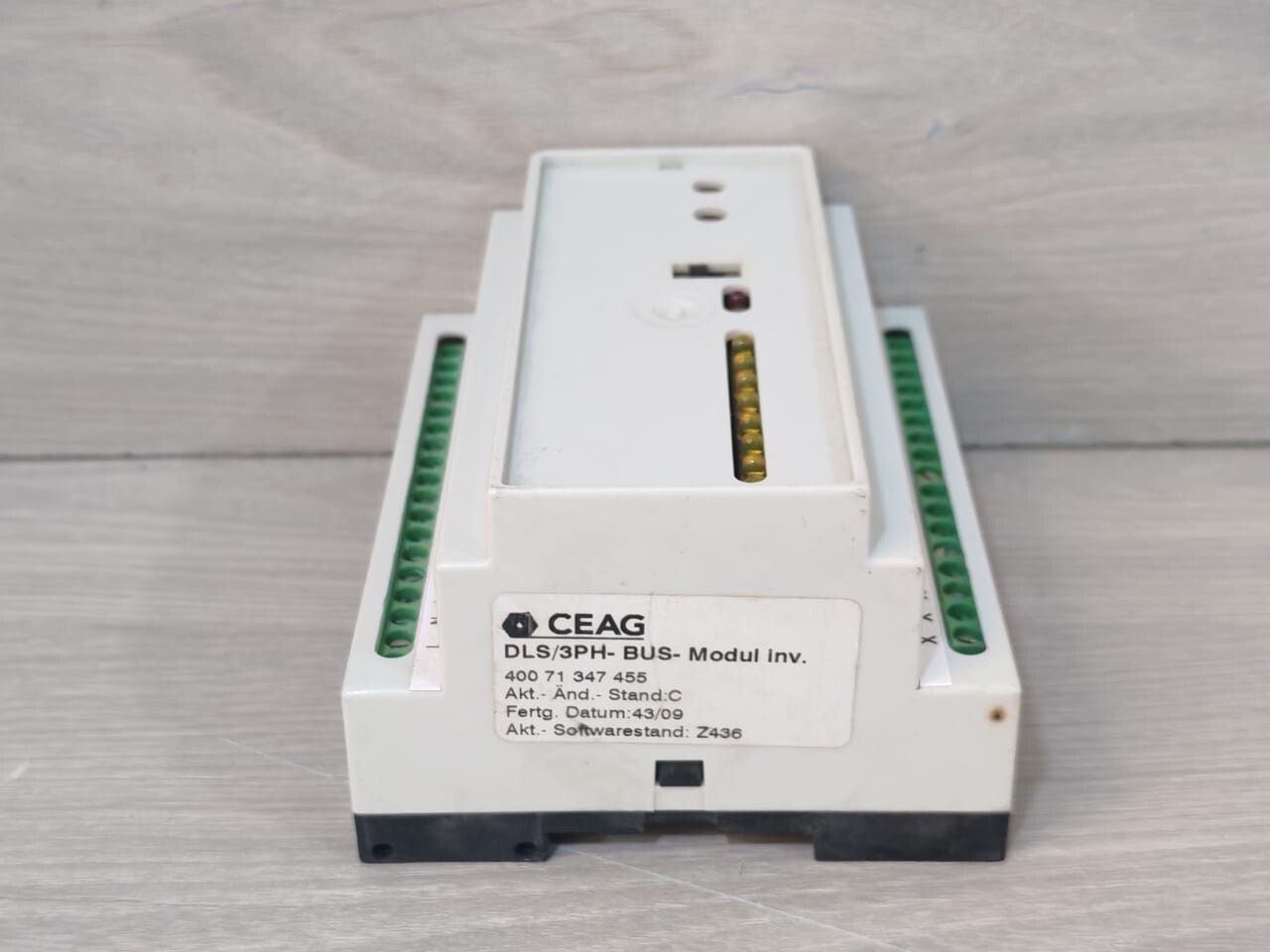 CEAG 40071347455 CEAG DLS/3PH-BUS-Modul Inv. 400 71 347 455 akt & stand C Missing Label on Top 3