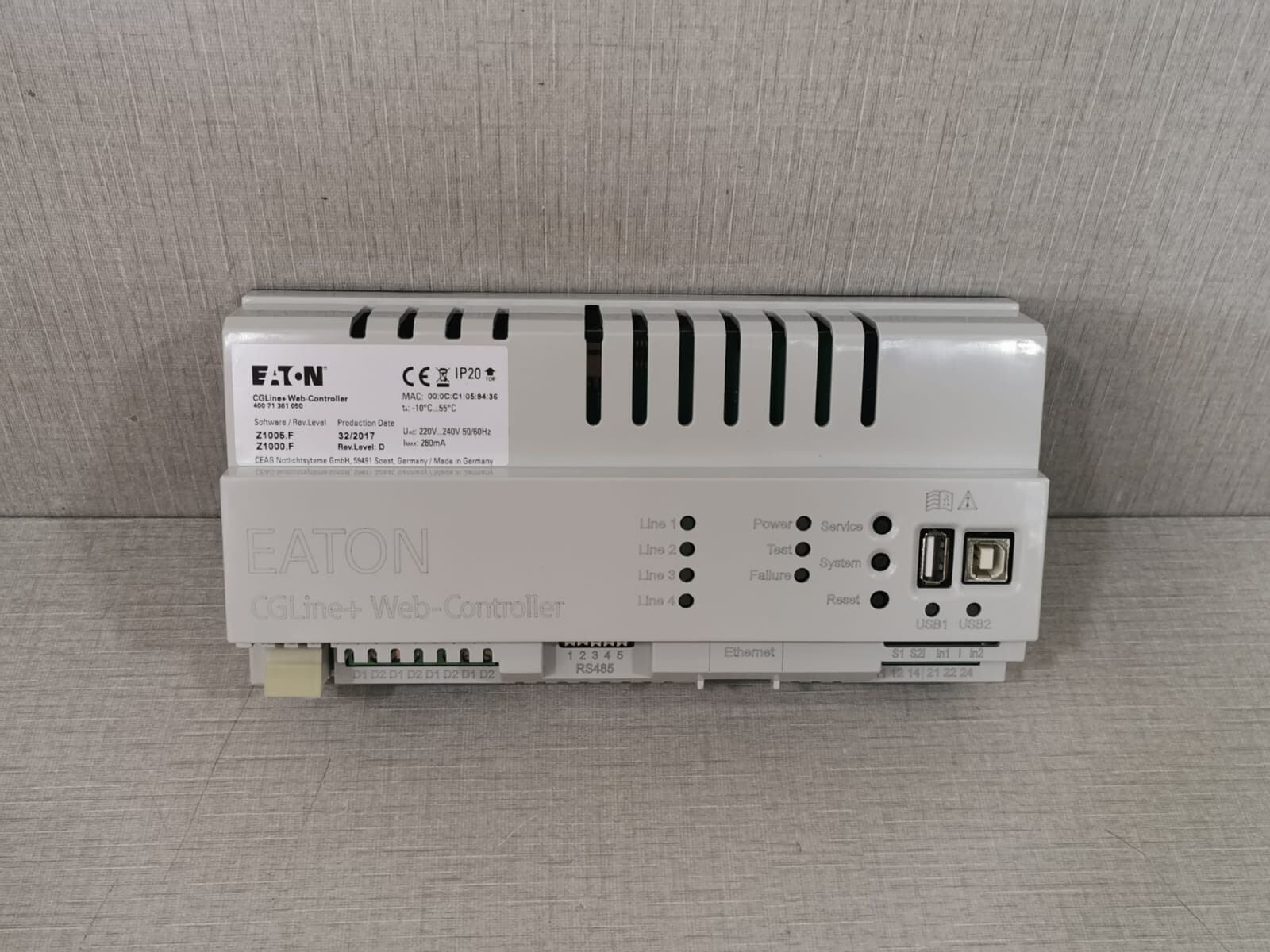 EATON 40071361050 EATON CGLine+Web-Controller 400 71 361 050 / 40071361050 3