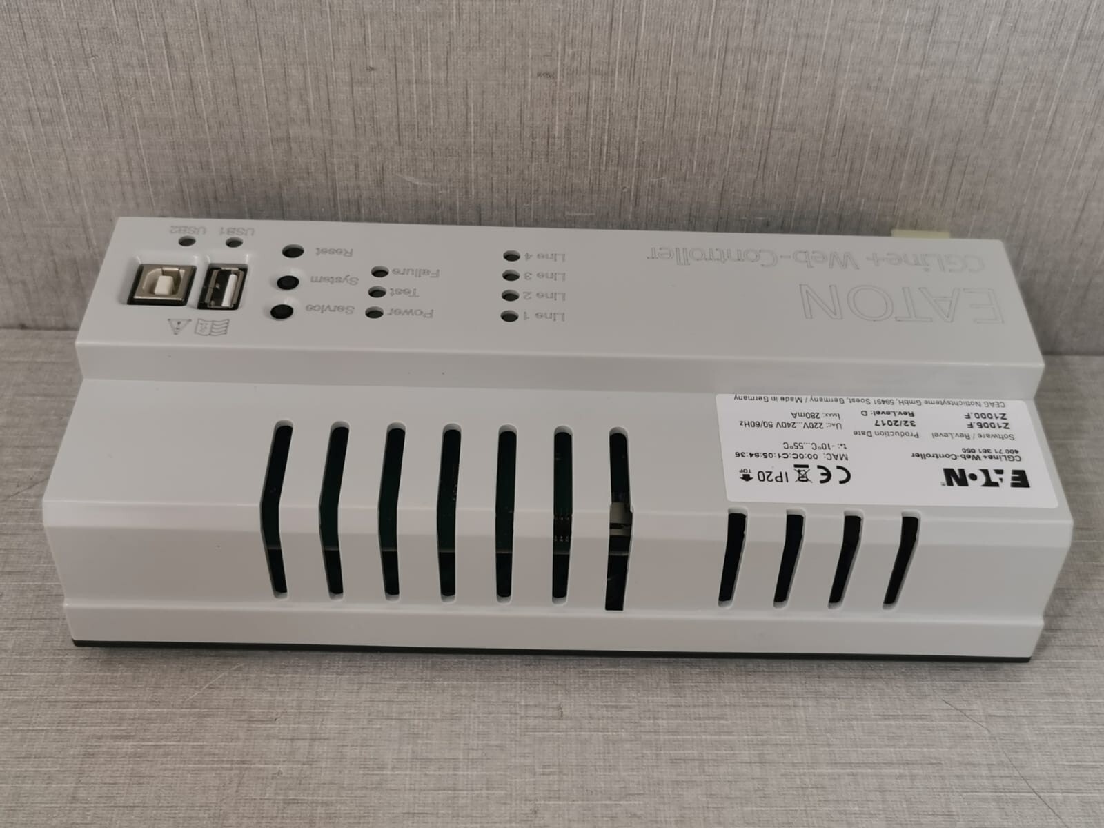 EATON 40071361050 EATON CGLine+Web-Controller 400 71 361 050 / 40071361050 8
