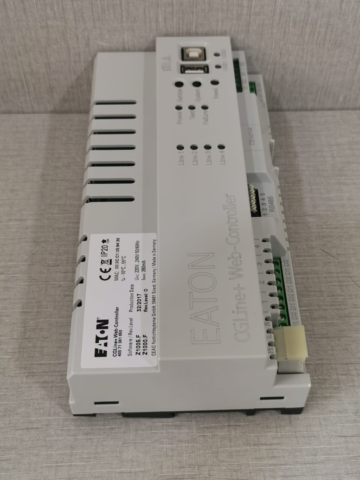 EATON 40071361050 EATON CGLine+Web-Controller 400 71 361 050 / 40071361050 9