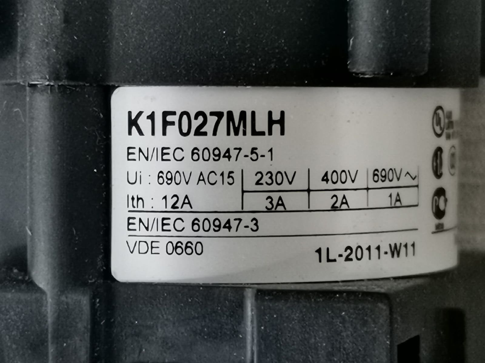 Schneider Electric K1F027MLH SCHNEIDER ELECTRIC K1F027MLH CAM SWITCHES 2