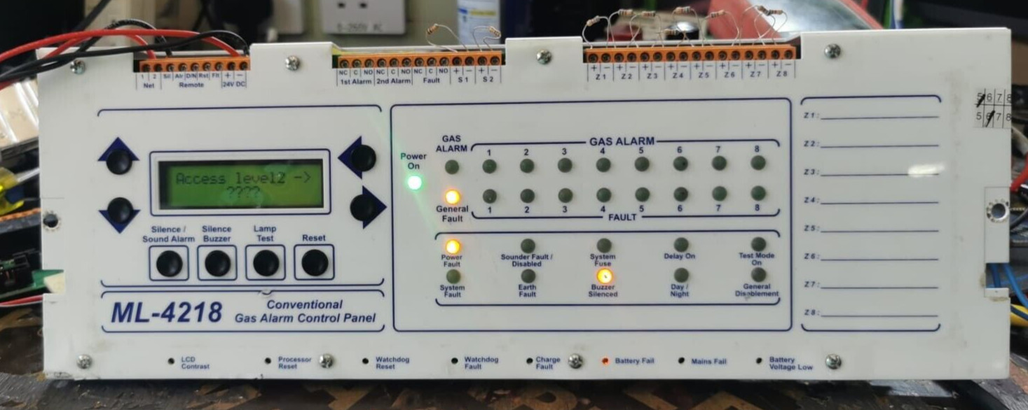 Unbranded ML-4218 Conventional Gas Alarm Control Panel ML-4218 3