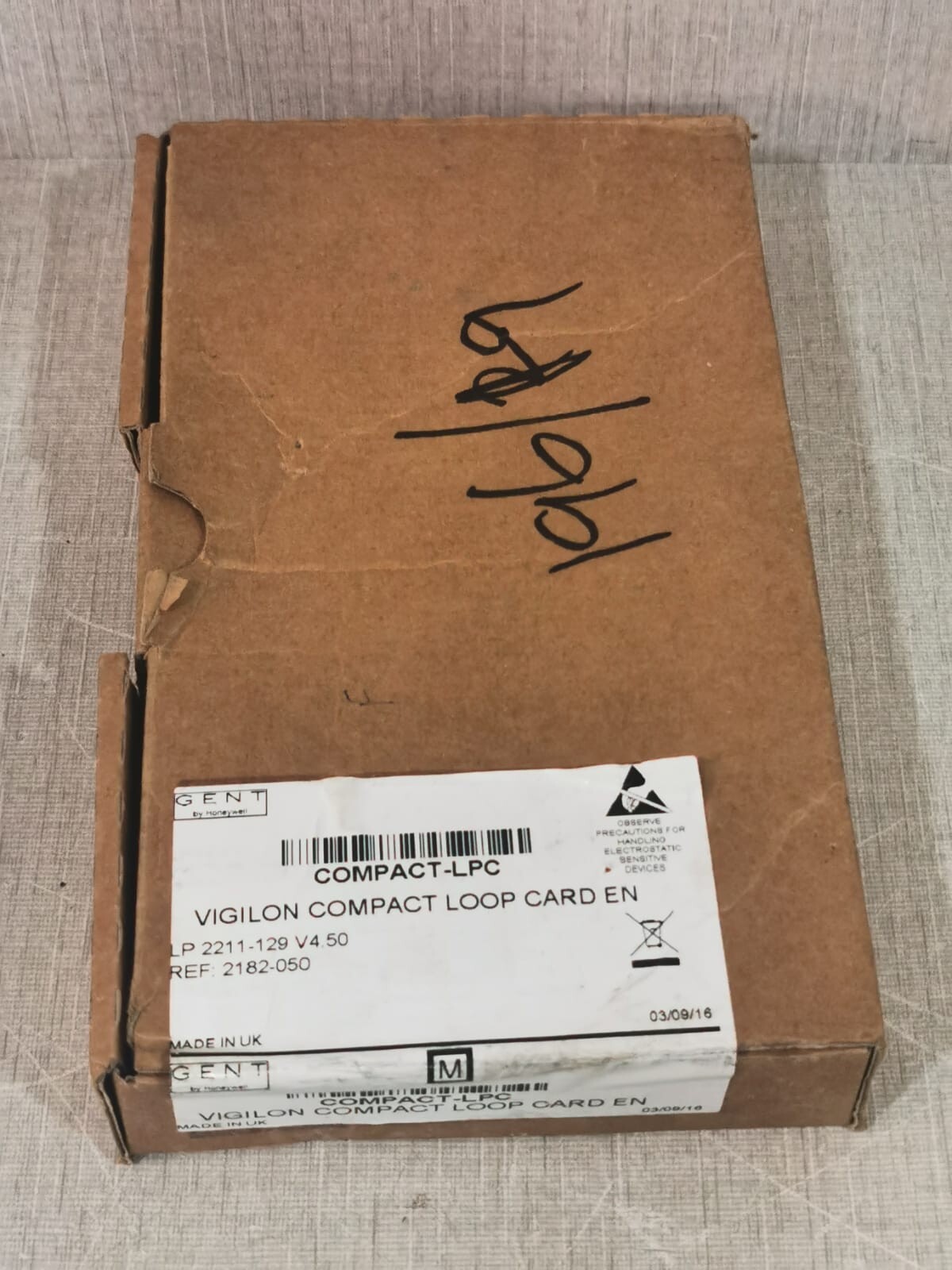 Honeywell 4269-634 REV.F Honeywell Gent Vigilon 4269-634 REV.F SEC-GEN LOOP CARD 9
