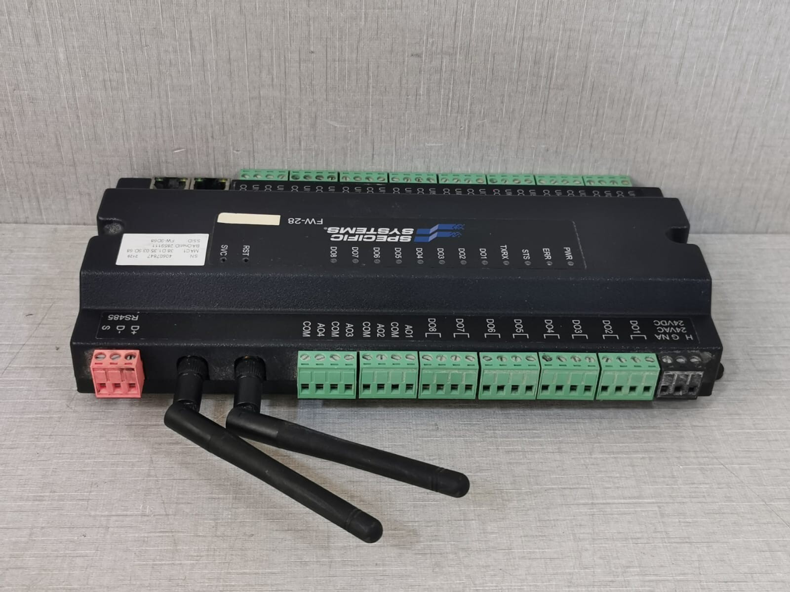 Johnson Controls FW-28 Johnson Controls Specific Systems FW-28 Control Module E351550 5