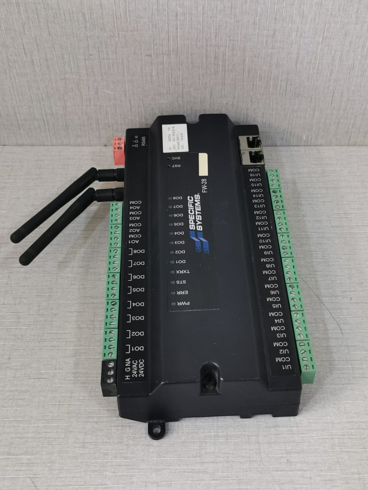 Johnson Controls FW-28 Johnson Controls Specific Systems FW-28 Control Module E351550 7