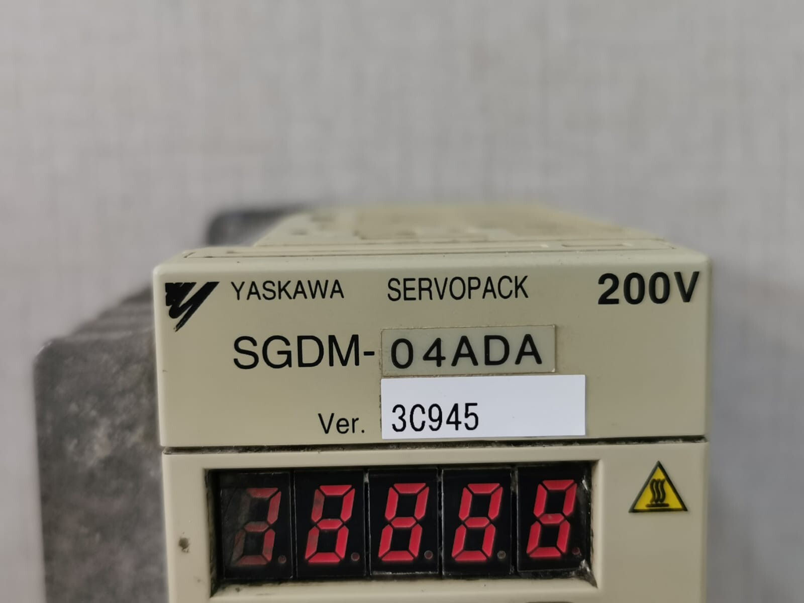 Yaskawa SGDM-04ADA YASKAWA SGDM-04ADA SERVO PACK 200V 10
