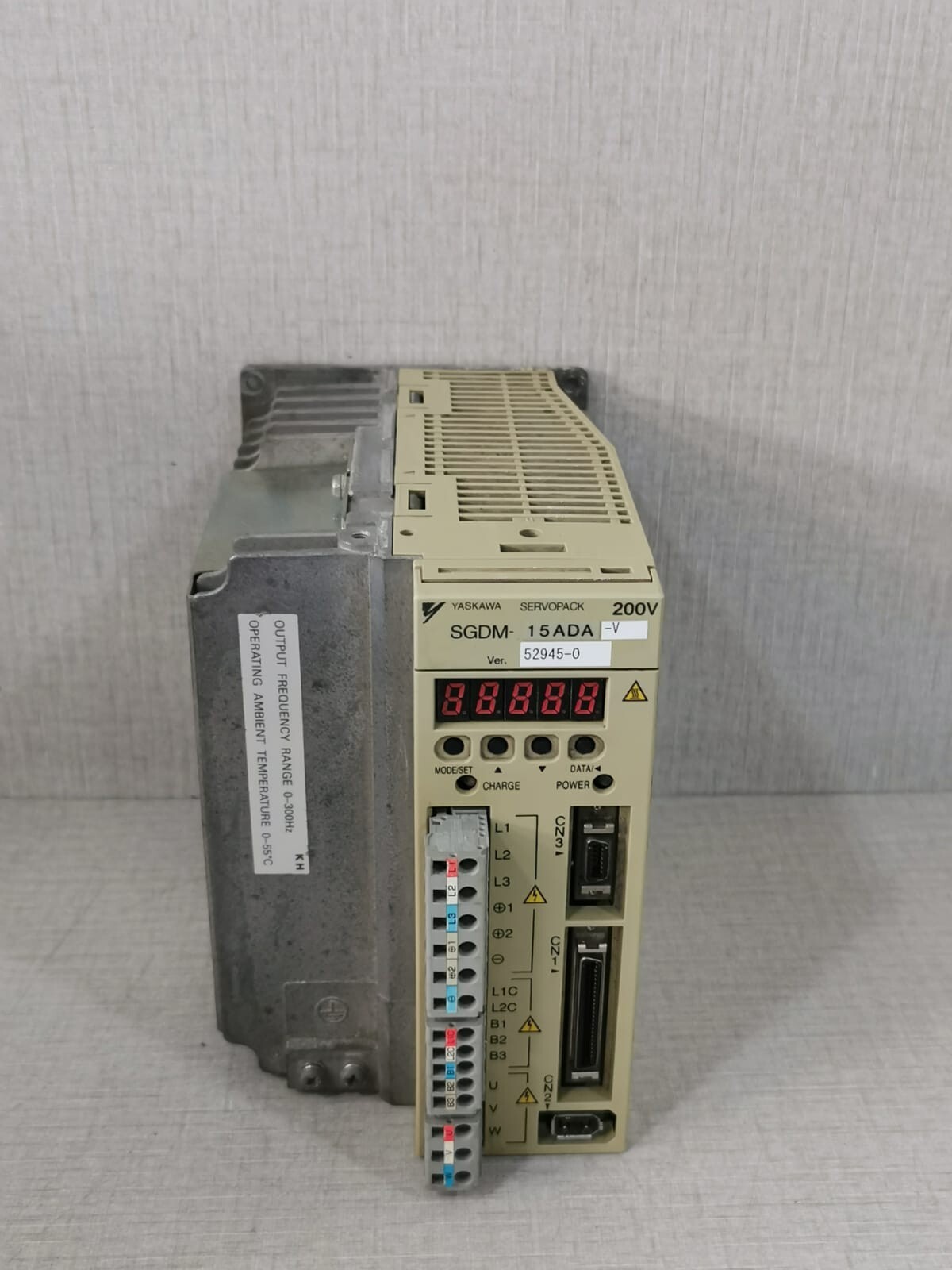 Yaskawa SGDM-15ADA YASKAWA SGDM-15ADA SERVOPACK 200V 2