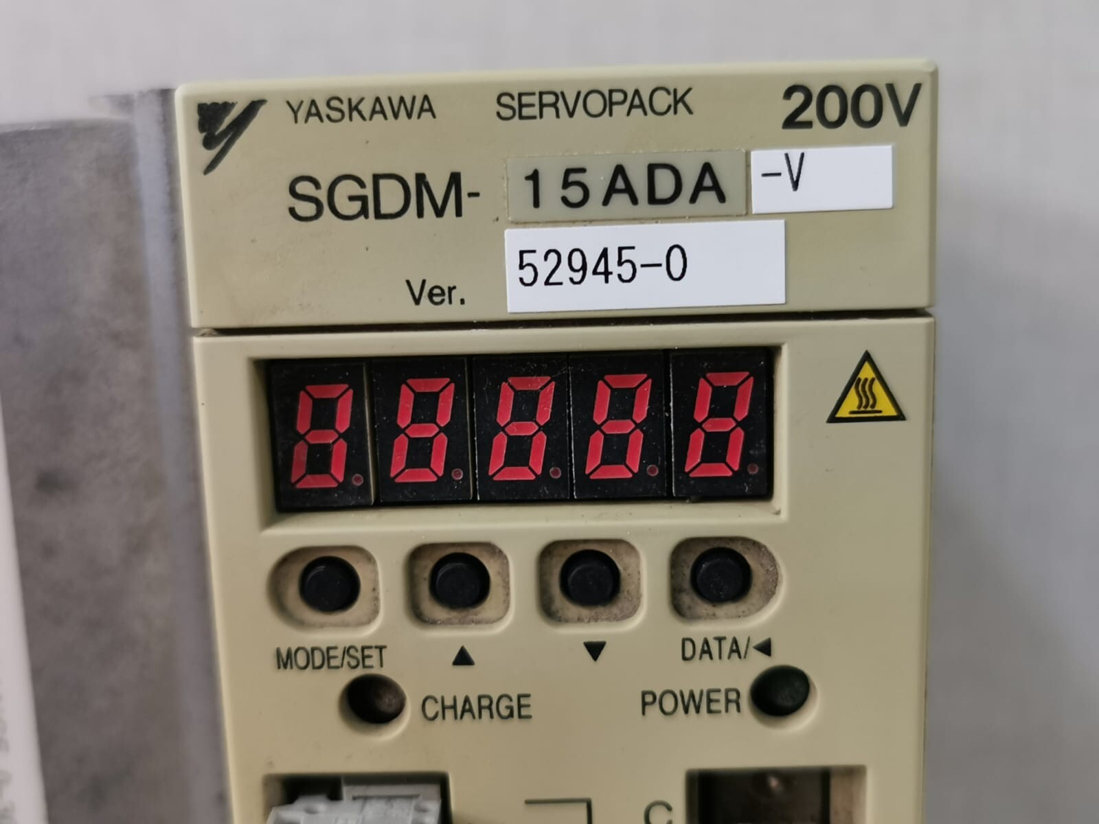 Yaskawa SGDM-15ADA YASKAWA SGDM-15ADA SERVOPACK 200V 3