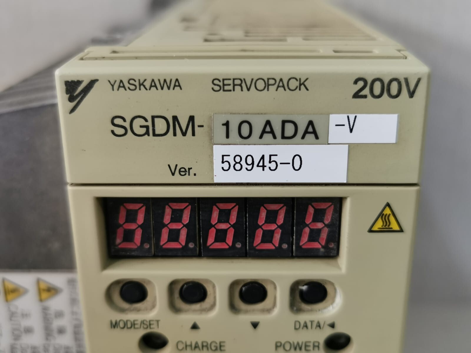 Yaskawa SGDM-10ADA YASKAWA SGDM-10ADA / SGDM-10ADA-V 200V SERVOPACK 200V 2