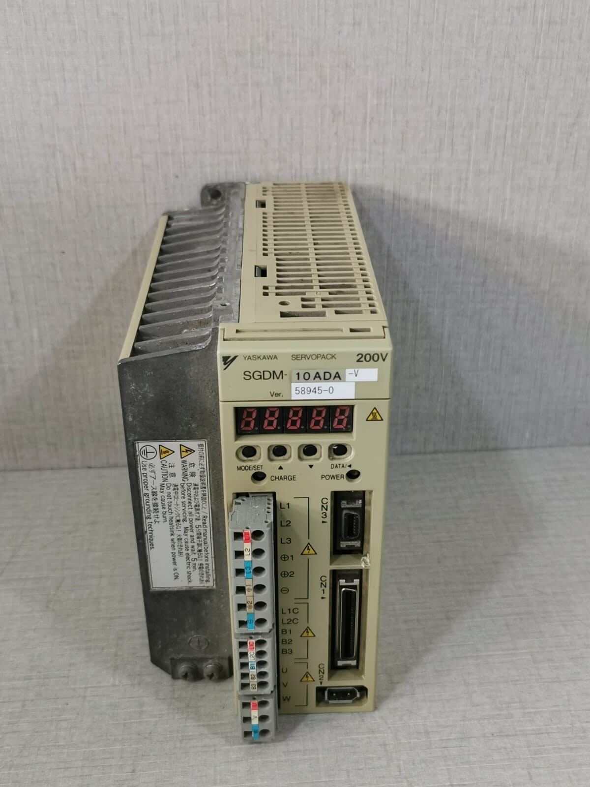 Yaskawa SGDM-10ADA YASKAWA SGDM-10ADA / SGDM-10ADA-V 200V SERVOPACK 200V 4