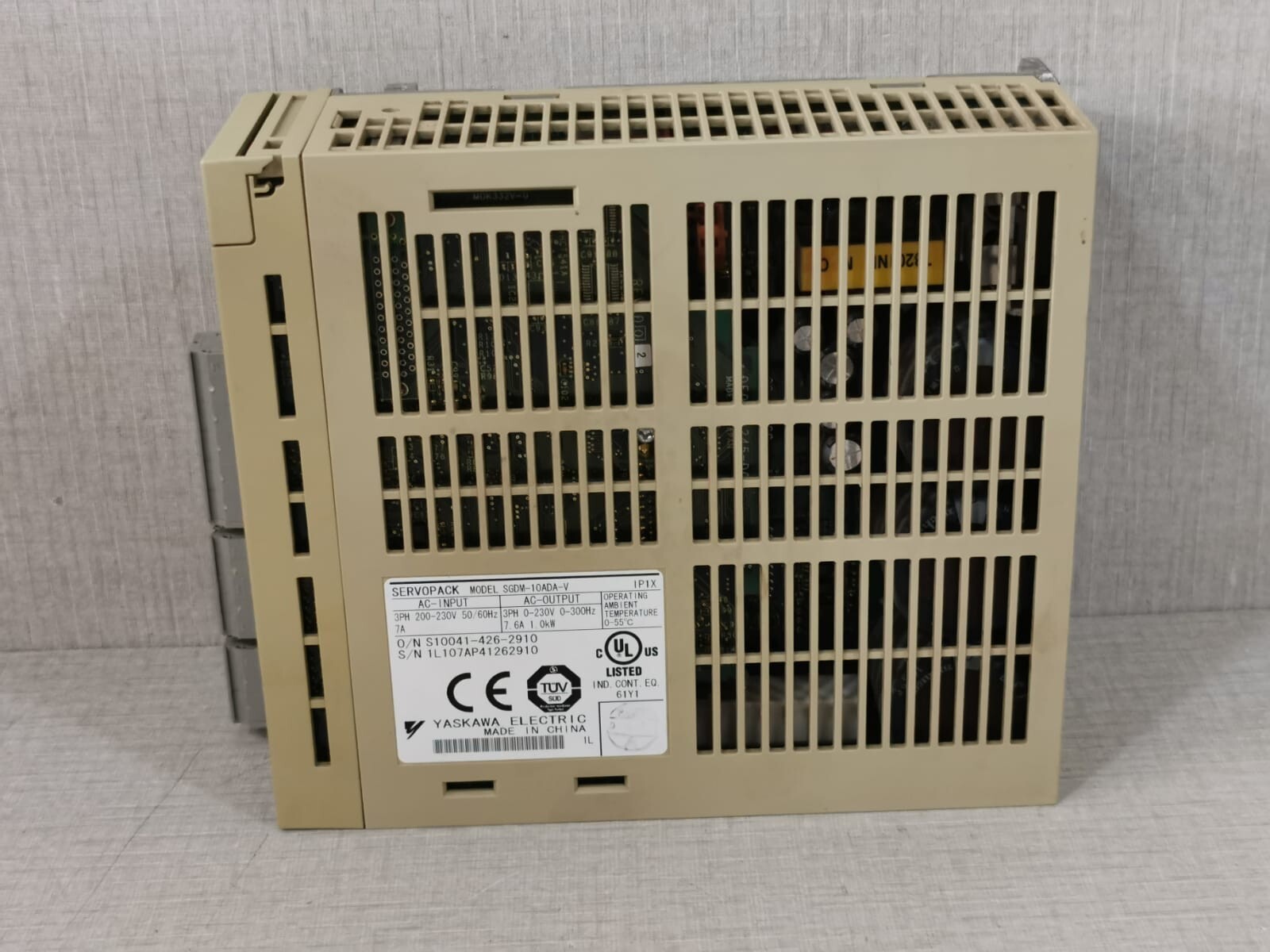 Yaskawa SGDM-10ADA YASKAWA SGDM-10ADA / SGDM-10ADA-V 200V SERVOPACK 200V 6