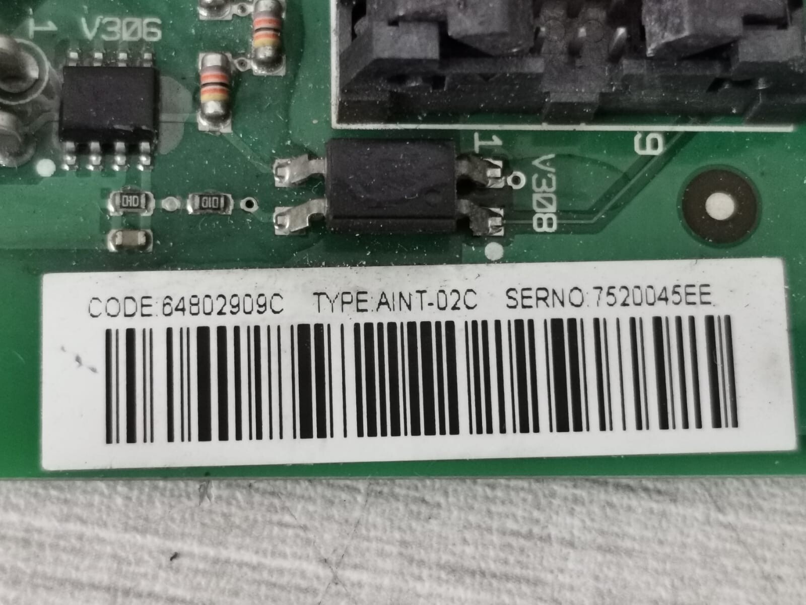 ABB AINT-02C ABB AINT-02C MAIN CIRCUIT INTERFACE BOARD 64721330 C 3