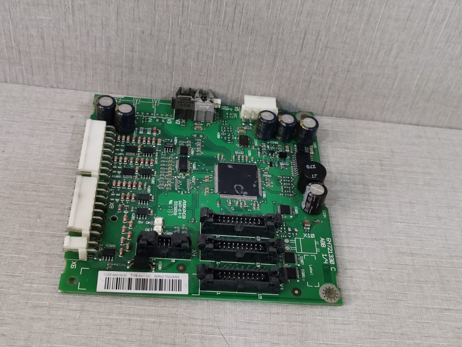 ABB AINT-02C ABB AINT-02C MAIN CIRCUIT INTERFACE BOARD 64721330 C 4