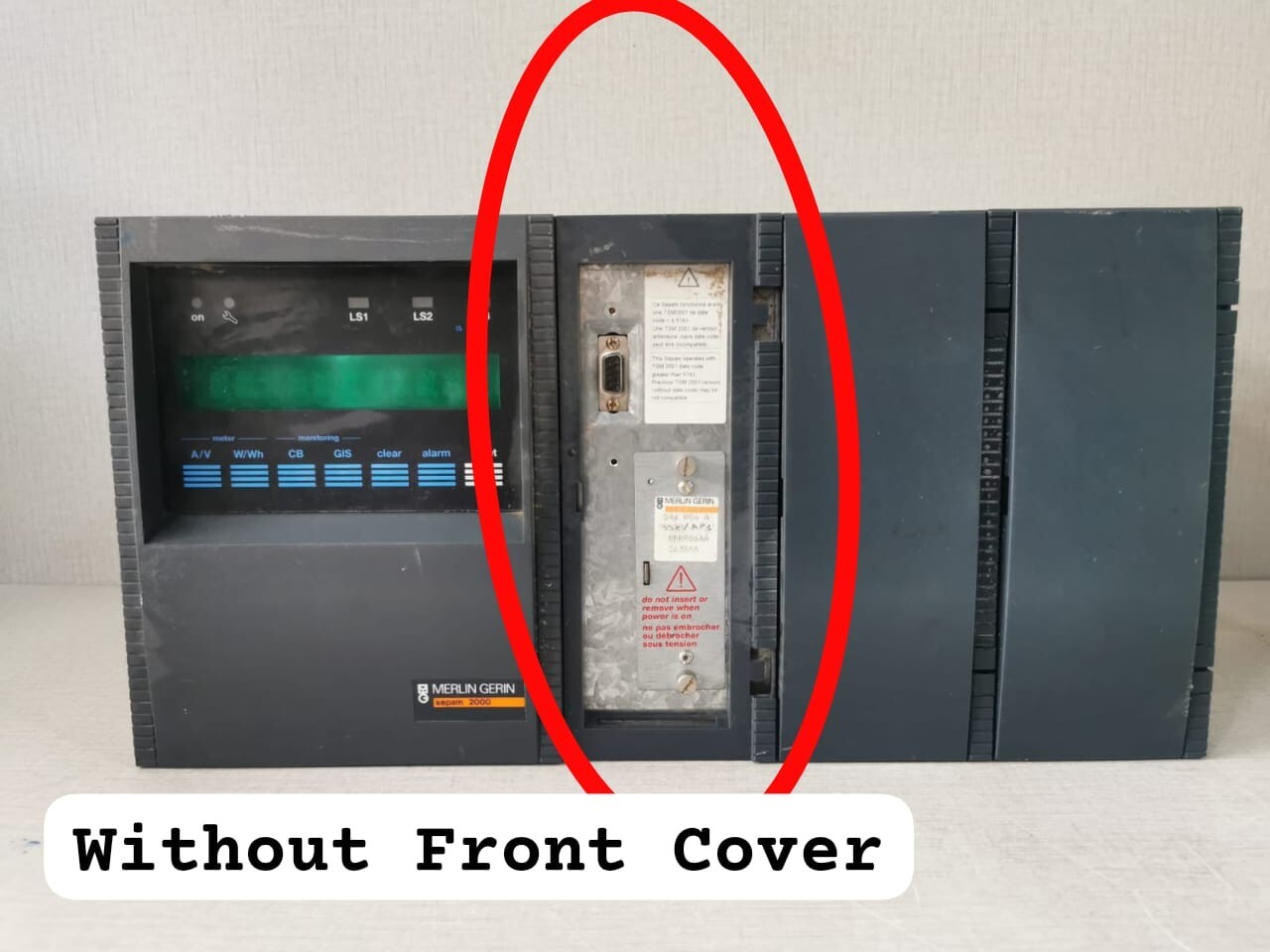 Merlin Gerin SEPAM 2000 MERLIN GERIN SEPAM 2000 PROTECTION RELAY WITHOUT FRONT COVER 3