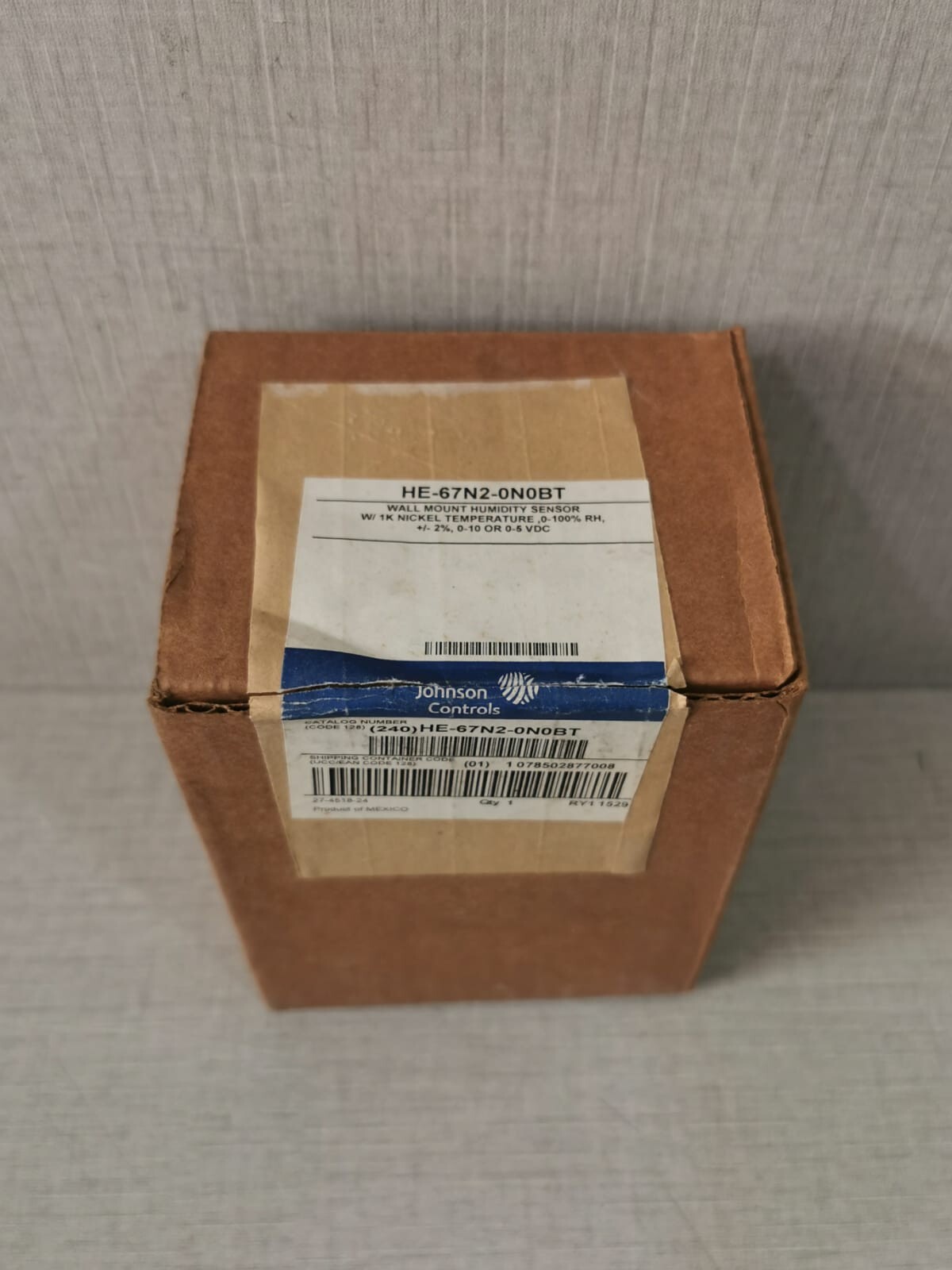 Johnson Controls HE-67N2-0N0BT Johnson Controls HE-67N2-0N0BT Wall Mount Humidity Sensor 5