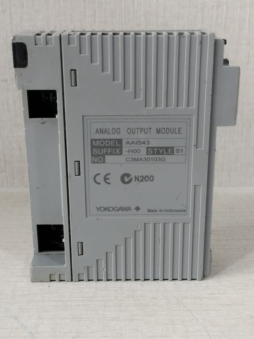 Yokogawa AAI543-H00 S1 YOKOGAWA AAI543 ANALOG OUTPUT MODULE AAI543-H00 S1 6