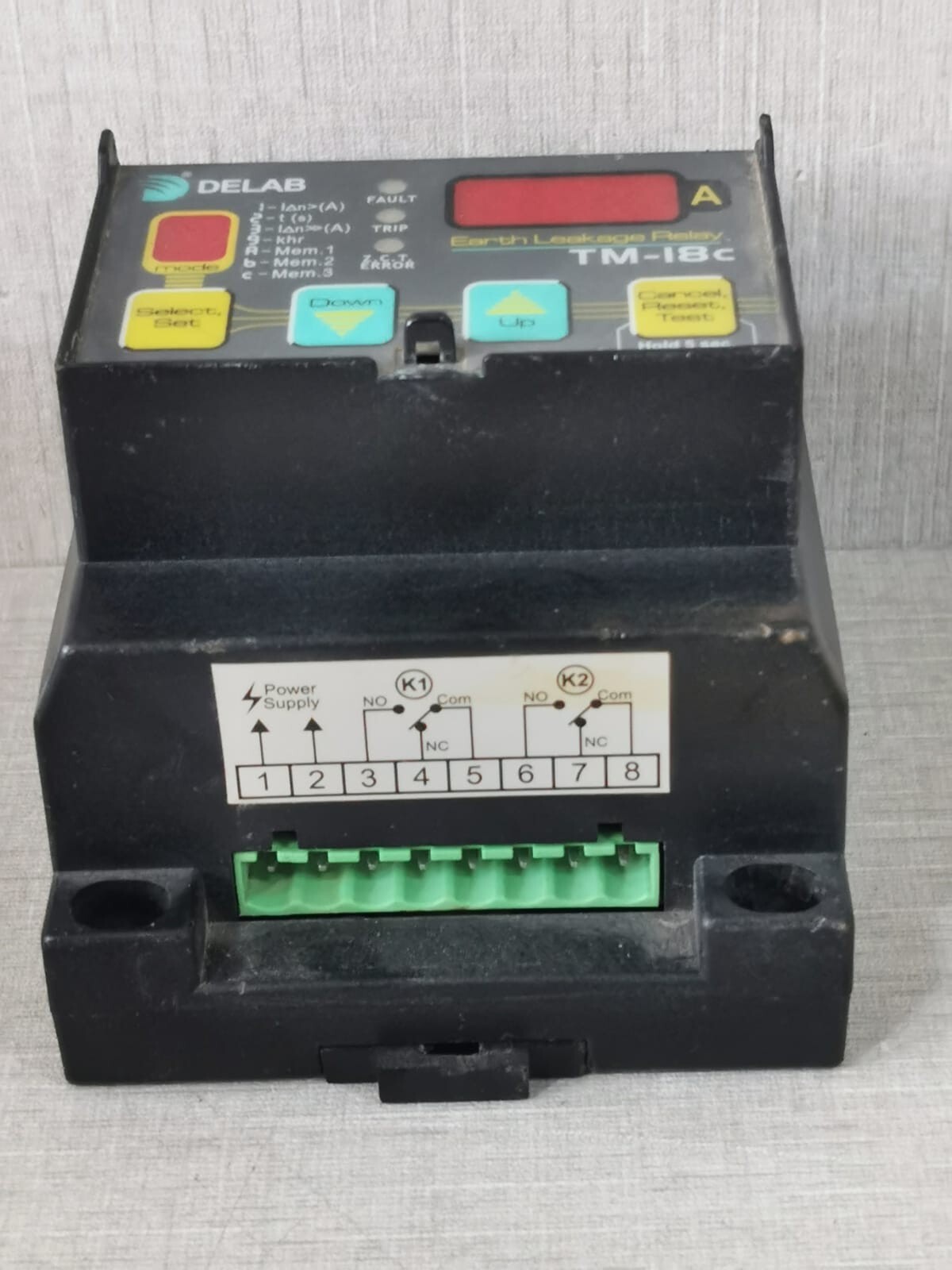 DELAB TM-18C DELAB TM-18c Earth Leakage Relay 4