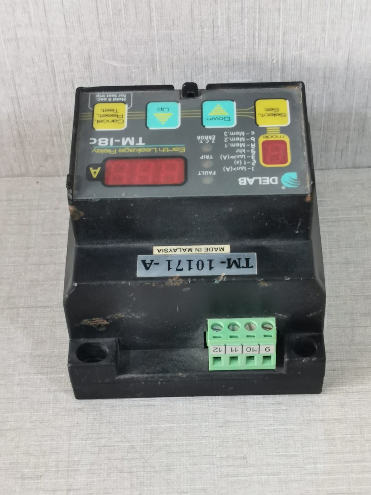DELAB TM-18C DELAB TM-18c Earth Leakage Relay 5