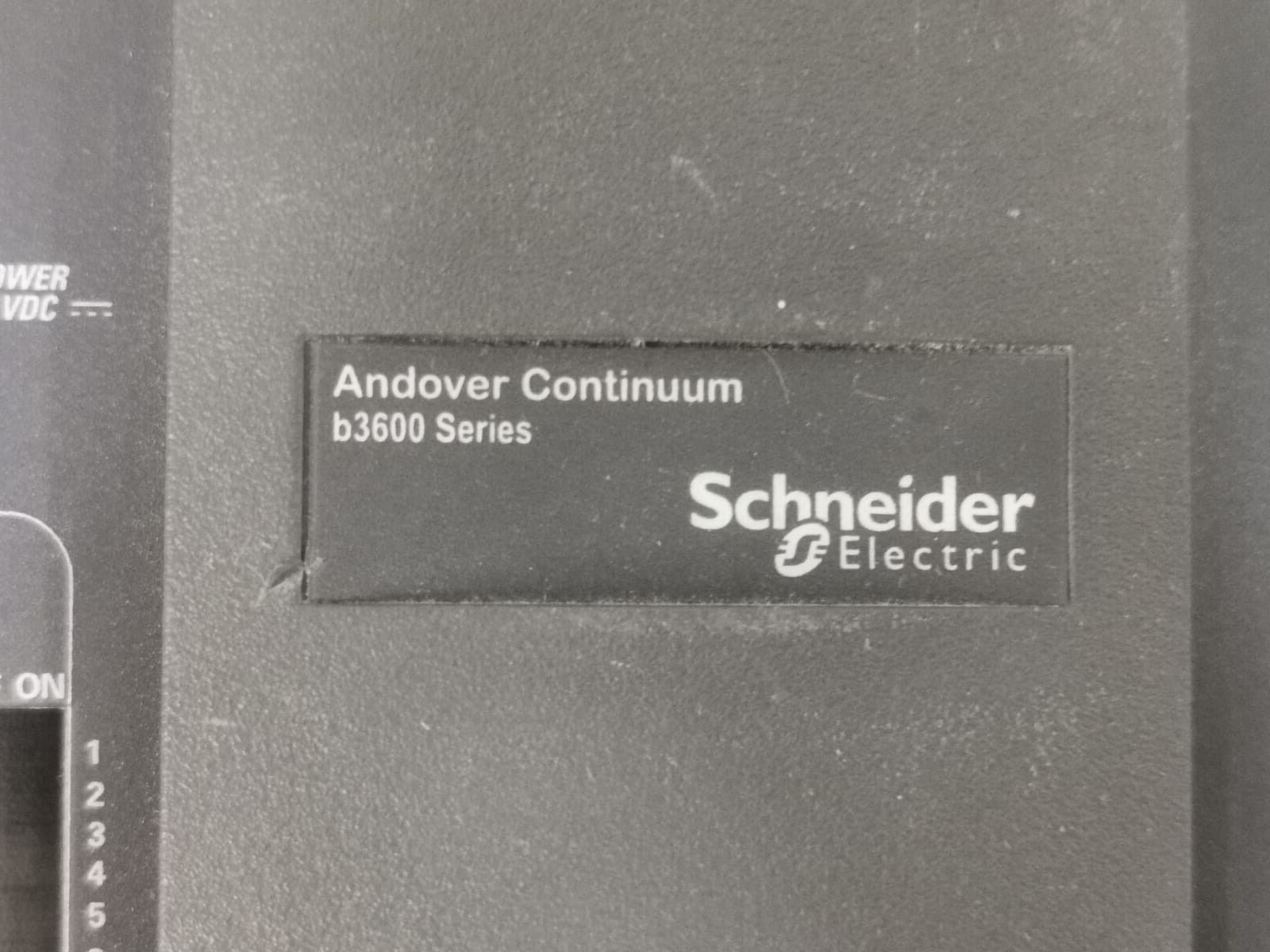 Schneider Electric b3600 / B3624 Schneider Electric Andover Continuum b3600 Series B3624 Controller 2
