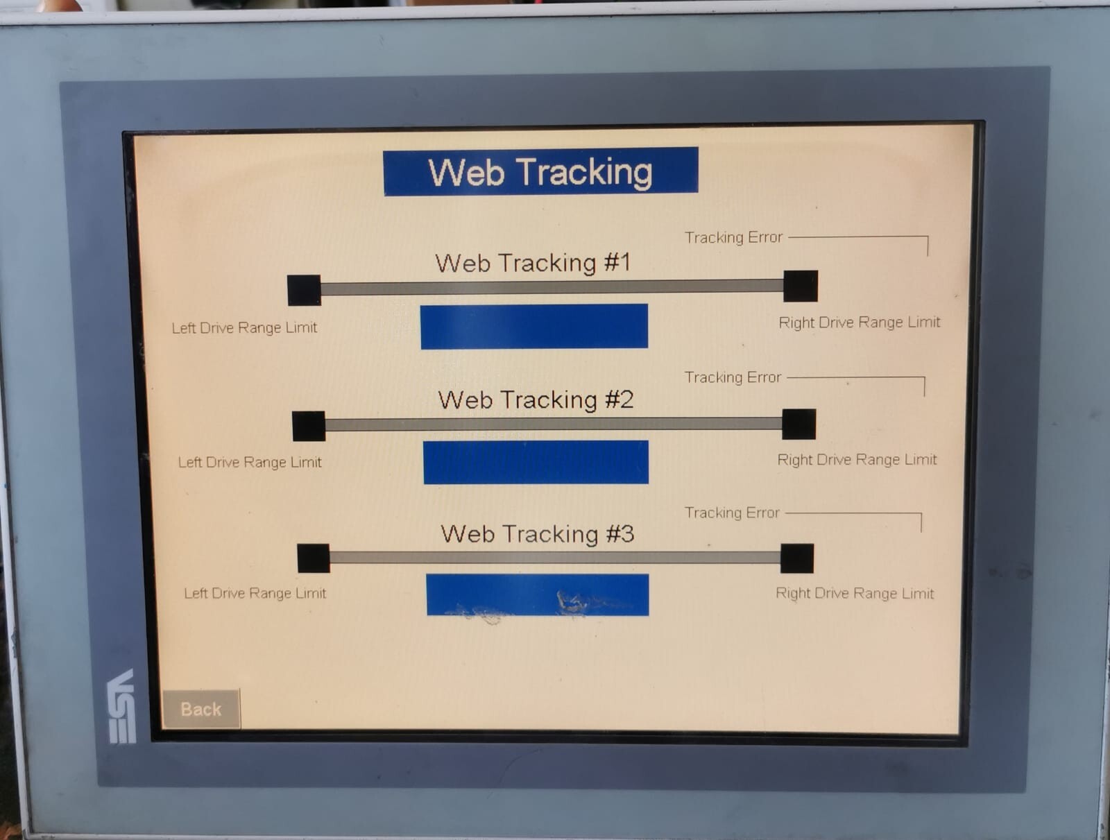ESA VT595WAPT00 ESA VT595WAPT00 OPERATOR INTERFACE PANEL -NEED PASSWORD (UNKNOWN PASSWORD) 7