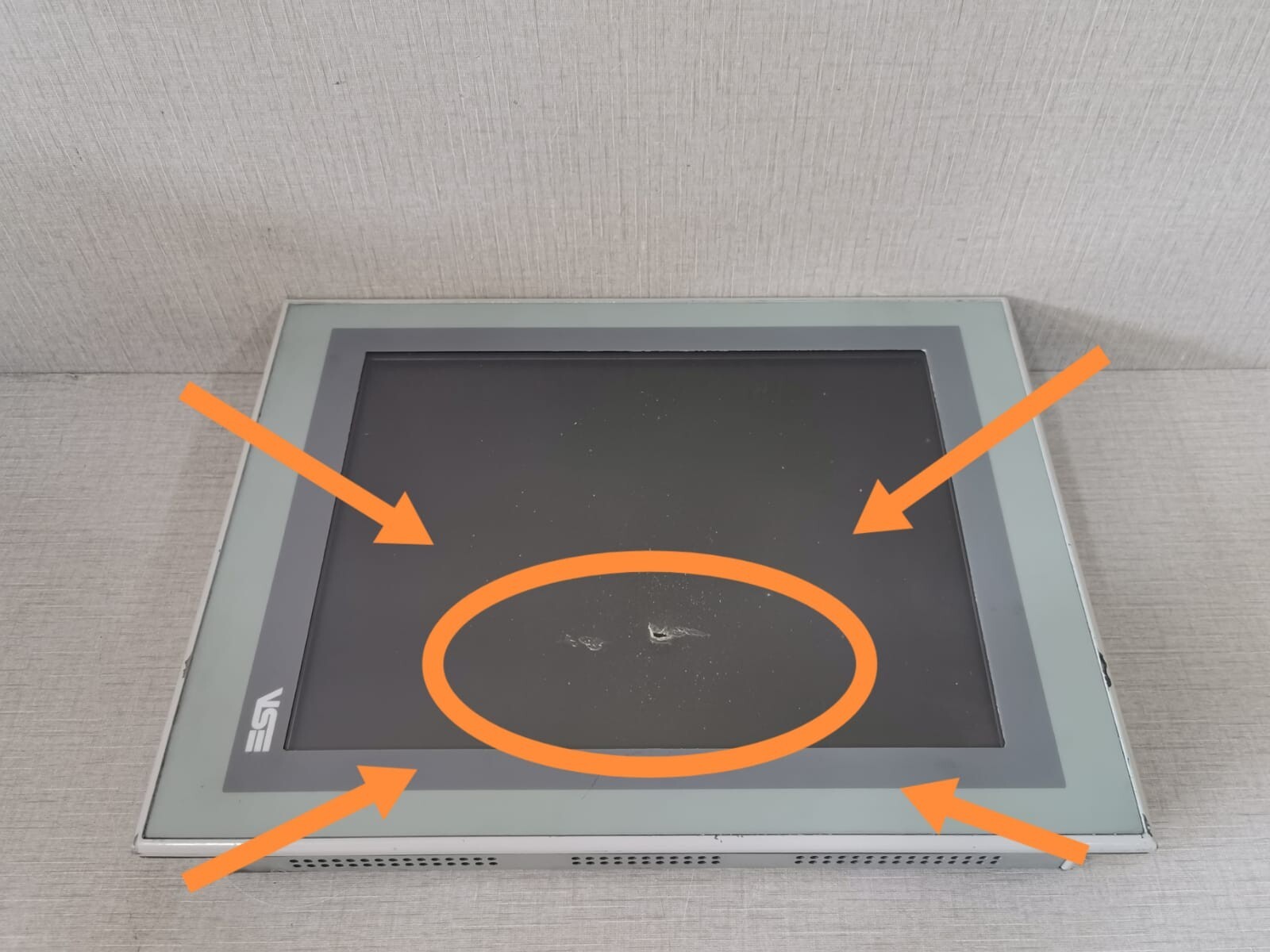 ESA VT595WAPT00 ESA VT595WAPT00 OPERATOR INTERFACE PANEL -NEED PASSWORD (UNKNOWN PASSWORD) 8